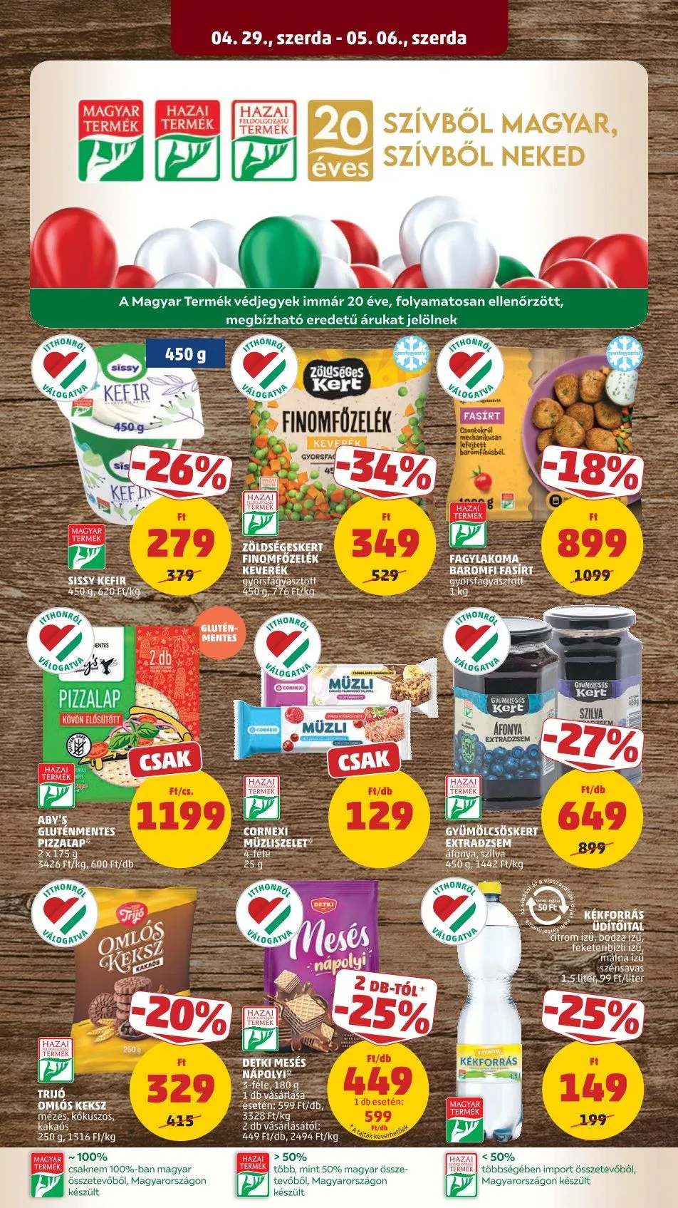 Katalógus  Penny Market legfrissebb ajánlatai április 29.-tól május 6.-ig 2026. - Oldal 15