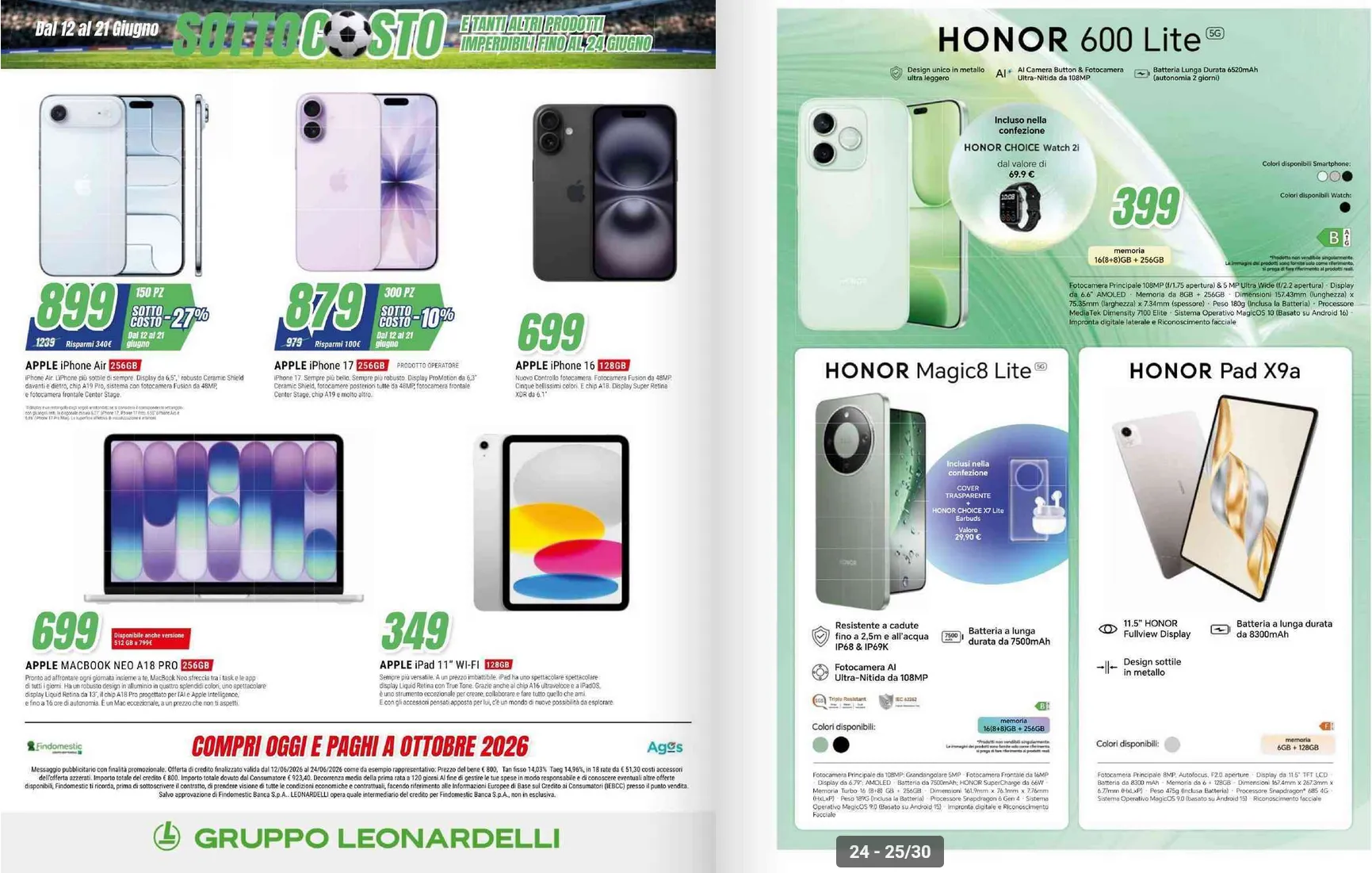 Volantini Leonardelli da 12 giugno a 24 giugno di 2026 - Pagina del volantino 15