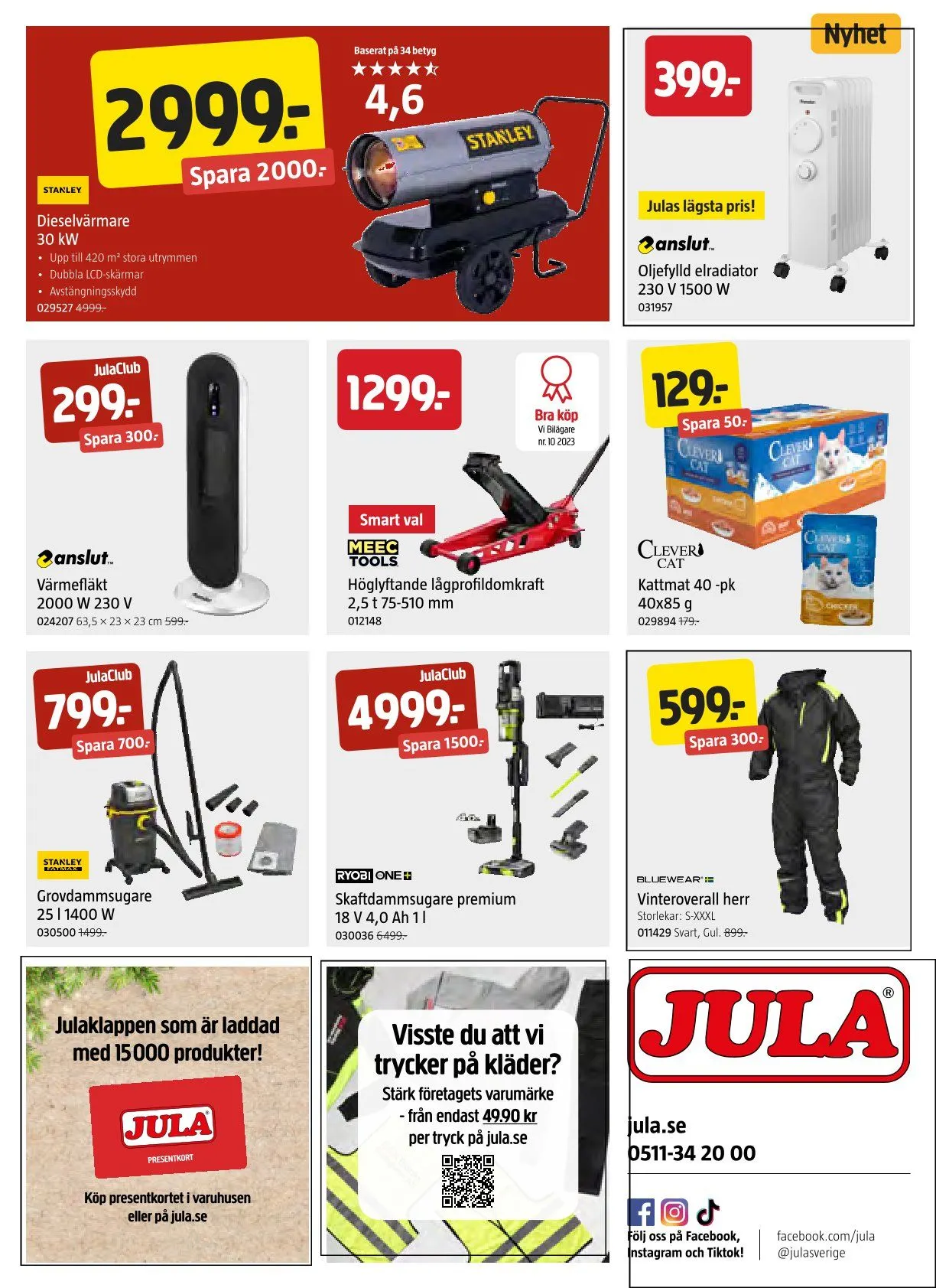 Jula Erbjudanden från 30 oktober till 12 november 2025 - Reklamblad sidor 15