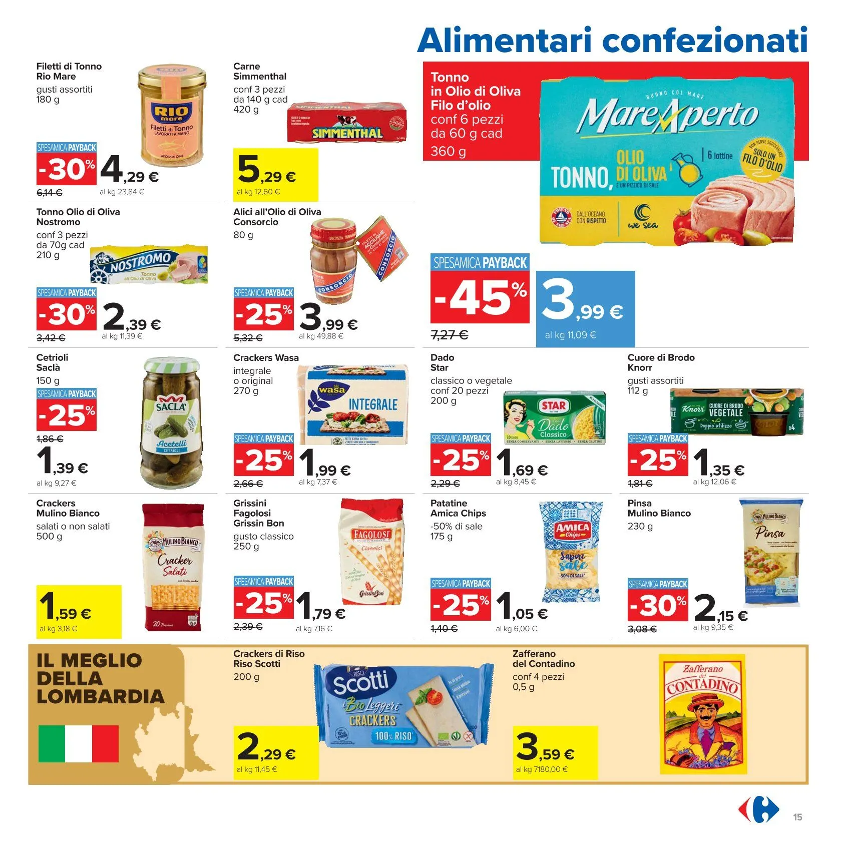 Volantini Carrefour da 7 aprile a 20 aprile di 2026 - Pagina del volantino 15