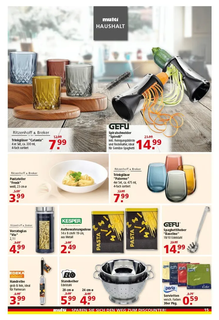 Multi Markt Angebote von 15. Juni bis 20. Juni 2026 - Prospekt seite 15