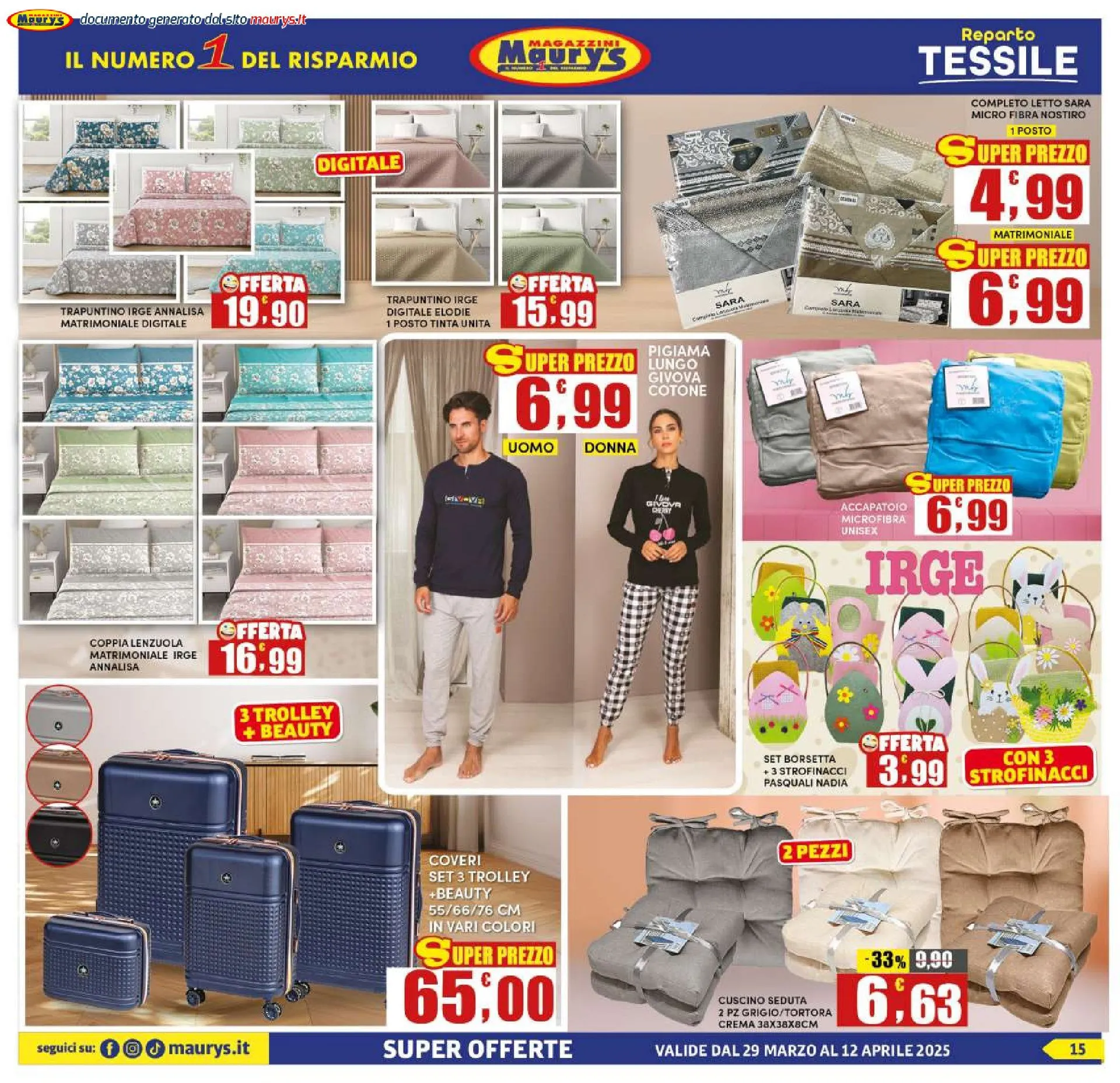 Offerte Maury's da 29 marzo a 14 aprile di 2025 - Pagina del volantino 15
