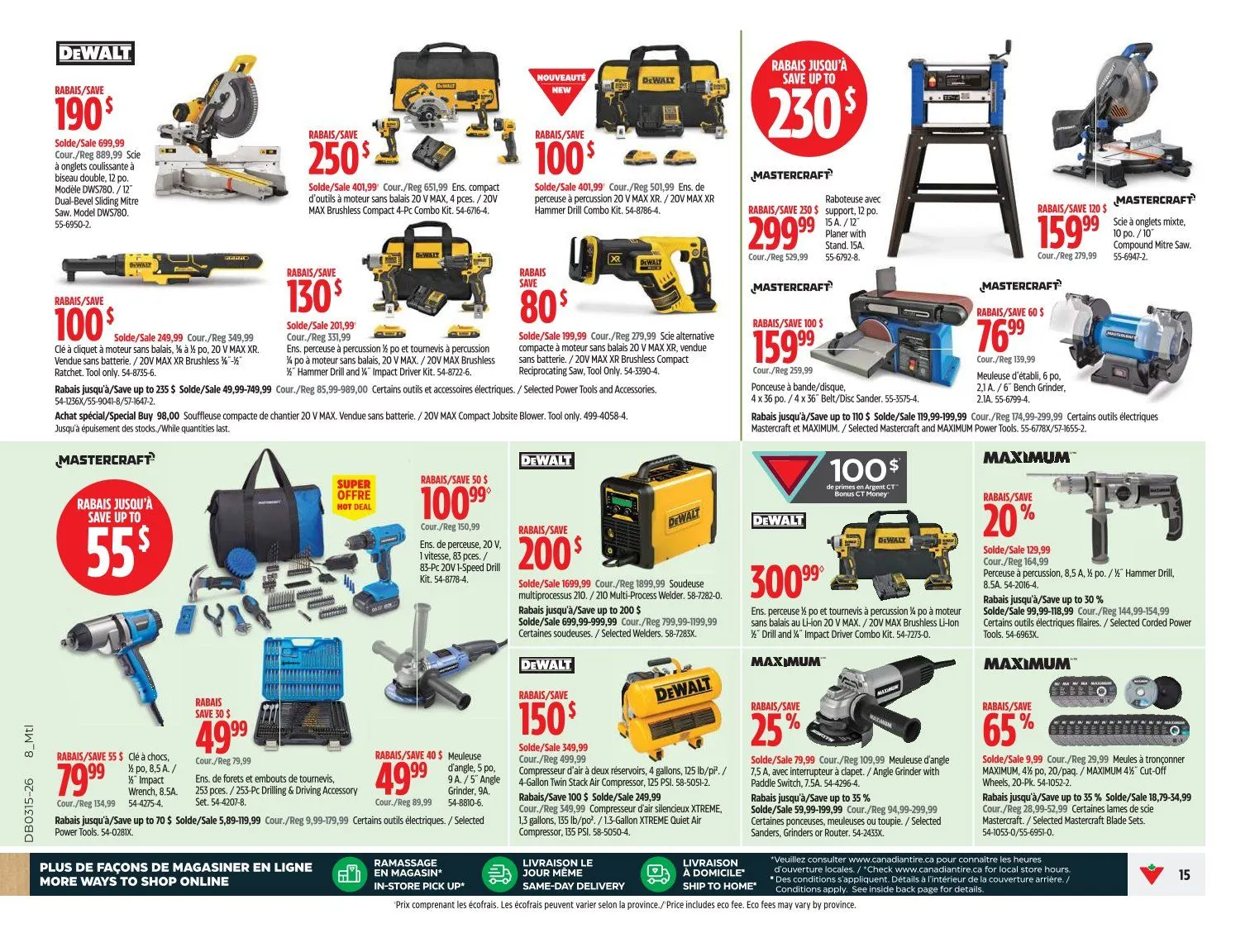 Canadian Tire Sales from April 9 to April 15 2026 - flyer page 14