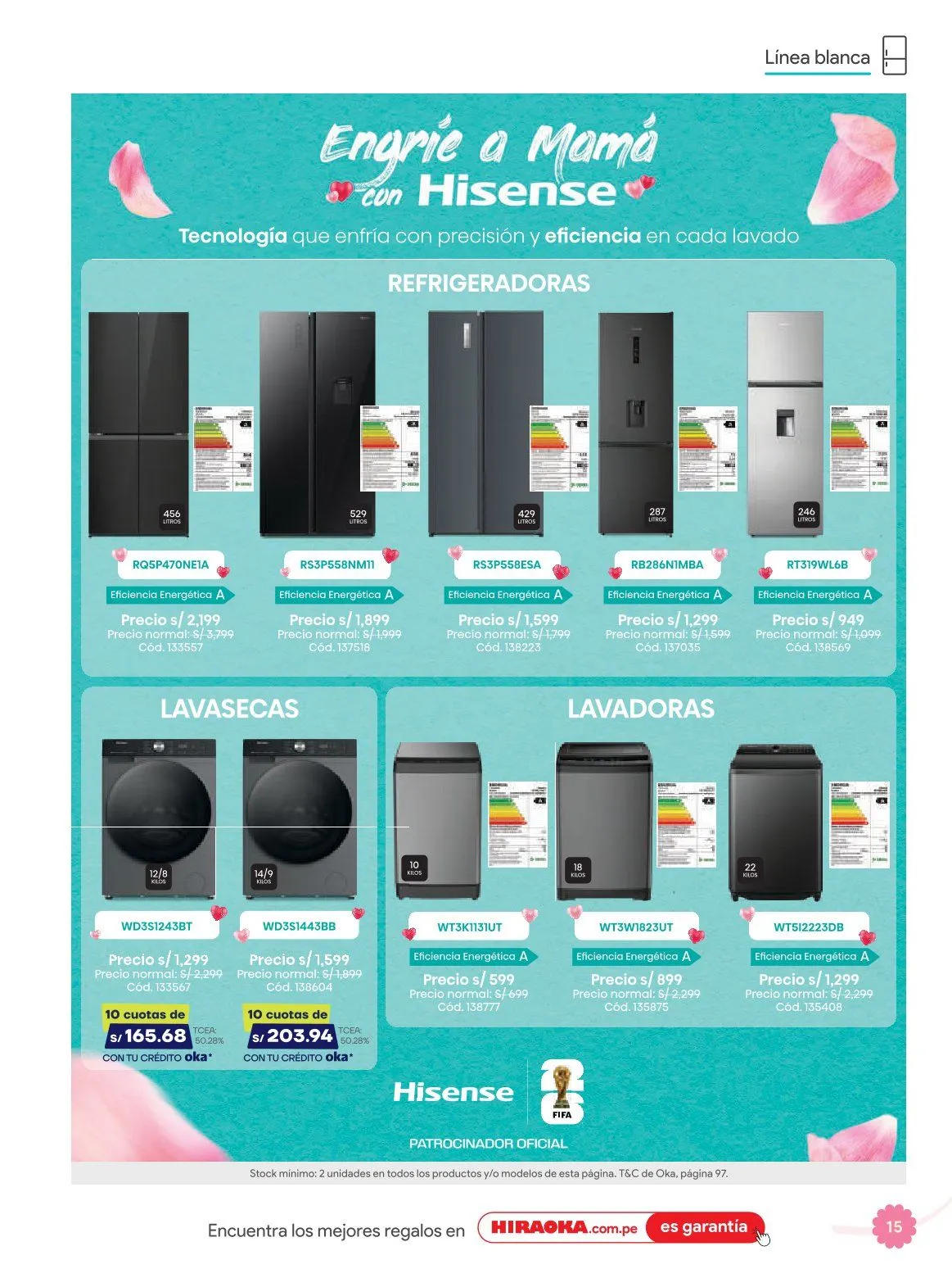 Catalogo de Hiraoka Ofertas 25 de abril al 17 de mayo 2026 - Pag 15