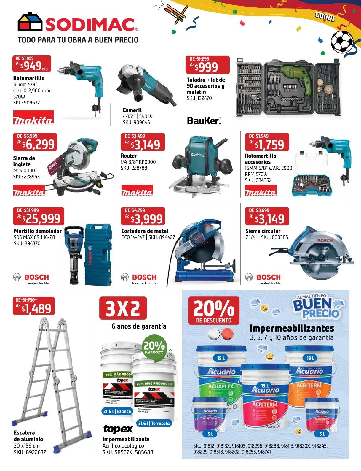 Catálogo de Sodimac Ofertas 3 de junio al 22 de junio 2026 - Pagina 15