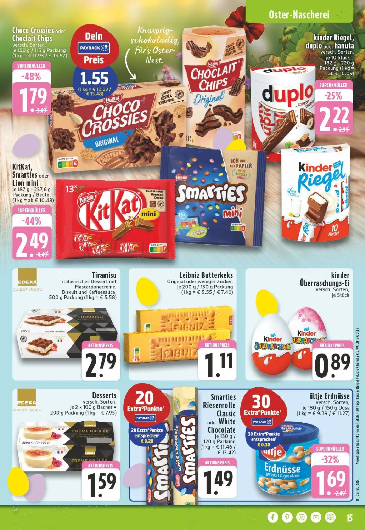 Edeka Angebote von 14. April bis 19. April 2025 - Prospekt seite 15