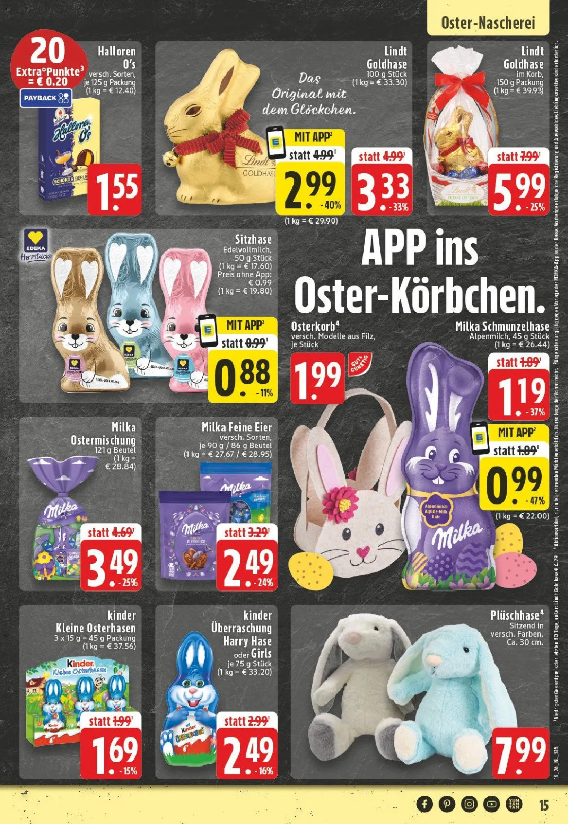 Edeka Prospekte von 23. März bis 28. März 2026 - Prospekt seite 15