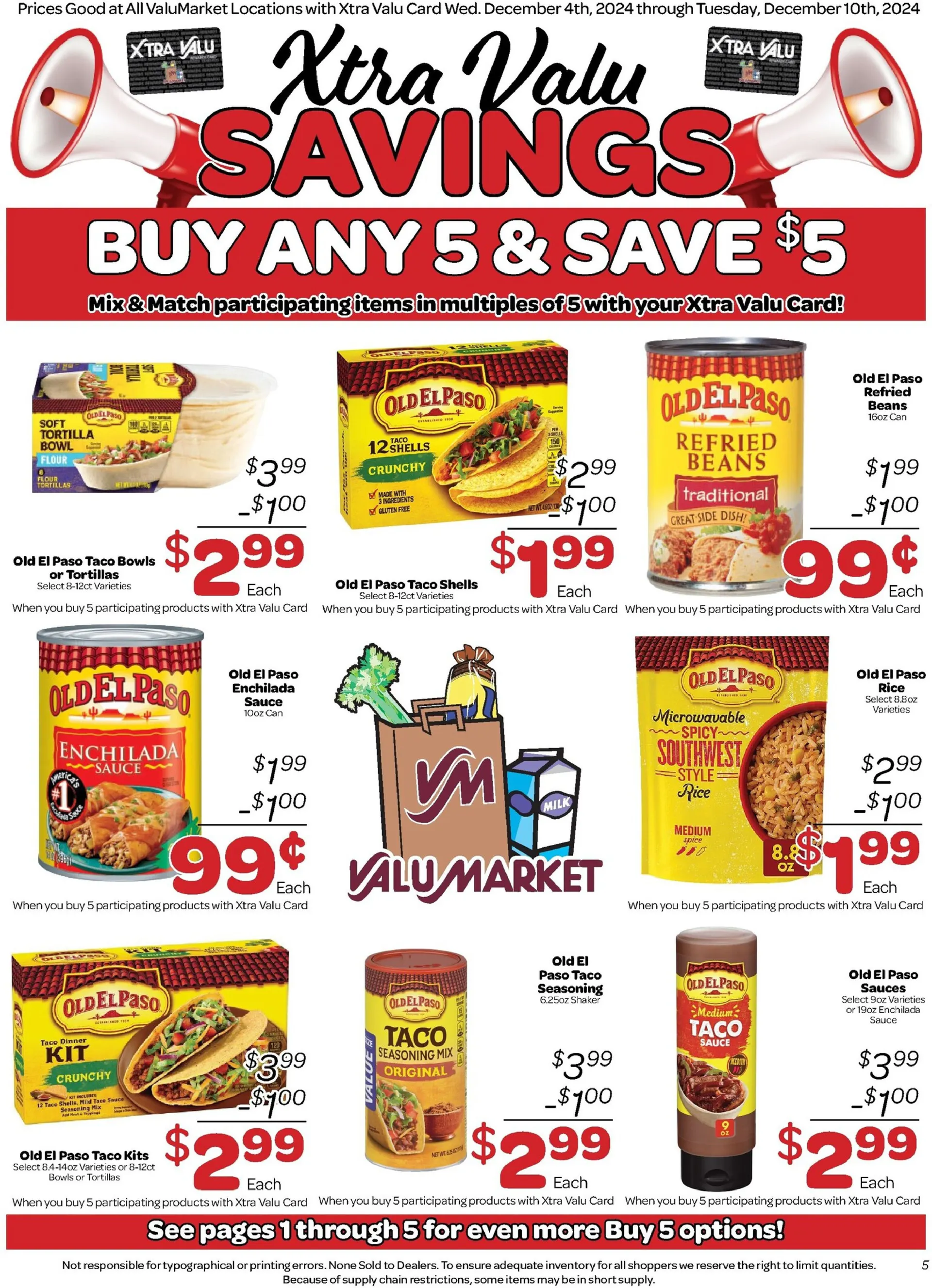 Weekly ad ValuMarket's Weekly Ad from December 4 to December 10 2024 - Page 14