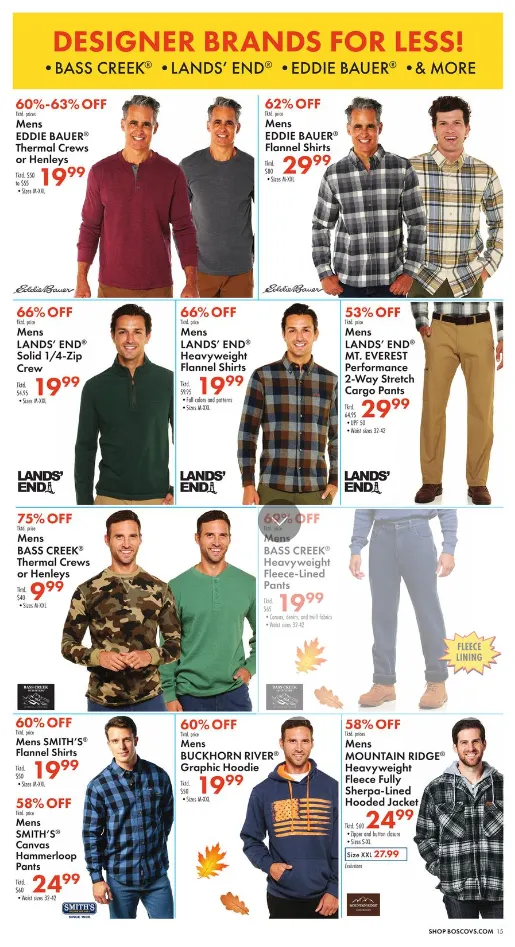 Weekly ad Boscov's Sales from October 9 to October 15 2025 - Page 15