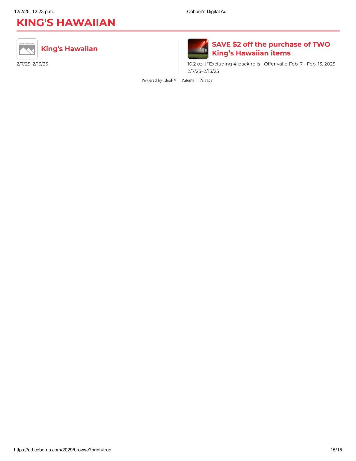 Weekly ad Coborn's Deals from February 12 to February 13 2025 - Page 15