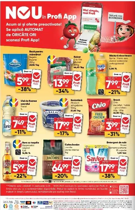 Catalog Ofertă de neratat specială Profi de la 5 martie până la 18 martie 2025 - Revista Pagina 14