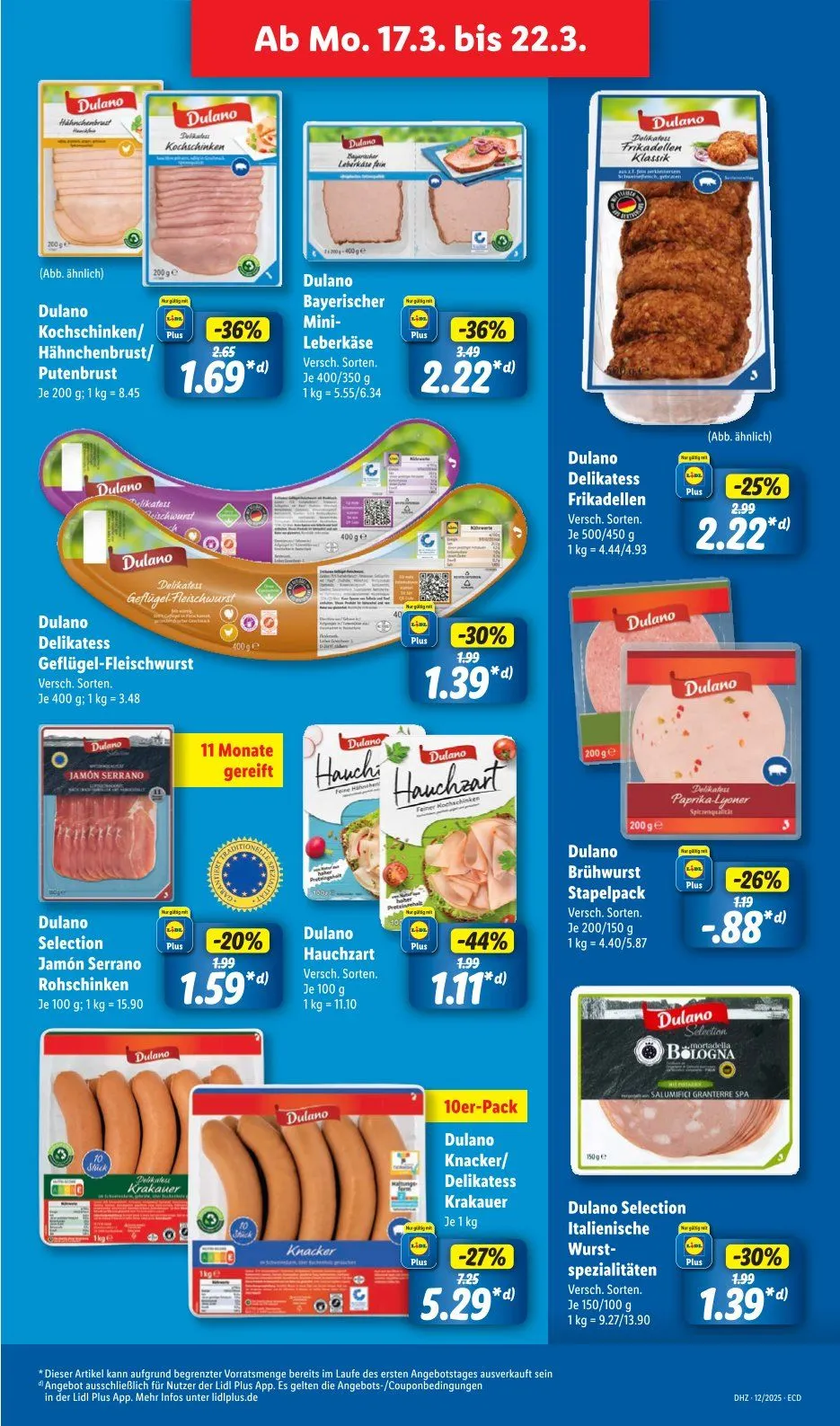 Lidl Prospekt von 17. März bis 22. März 2025 - Prospekt seite 15