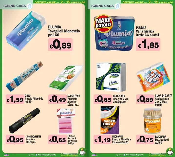  Primo Prezzo Volantino da 2 aprile a 12 aprile di 2026 - Pagina del volantino 15
