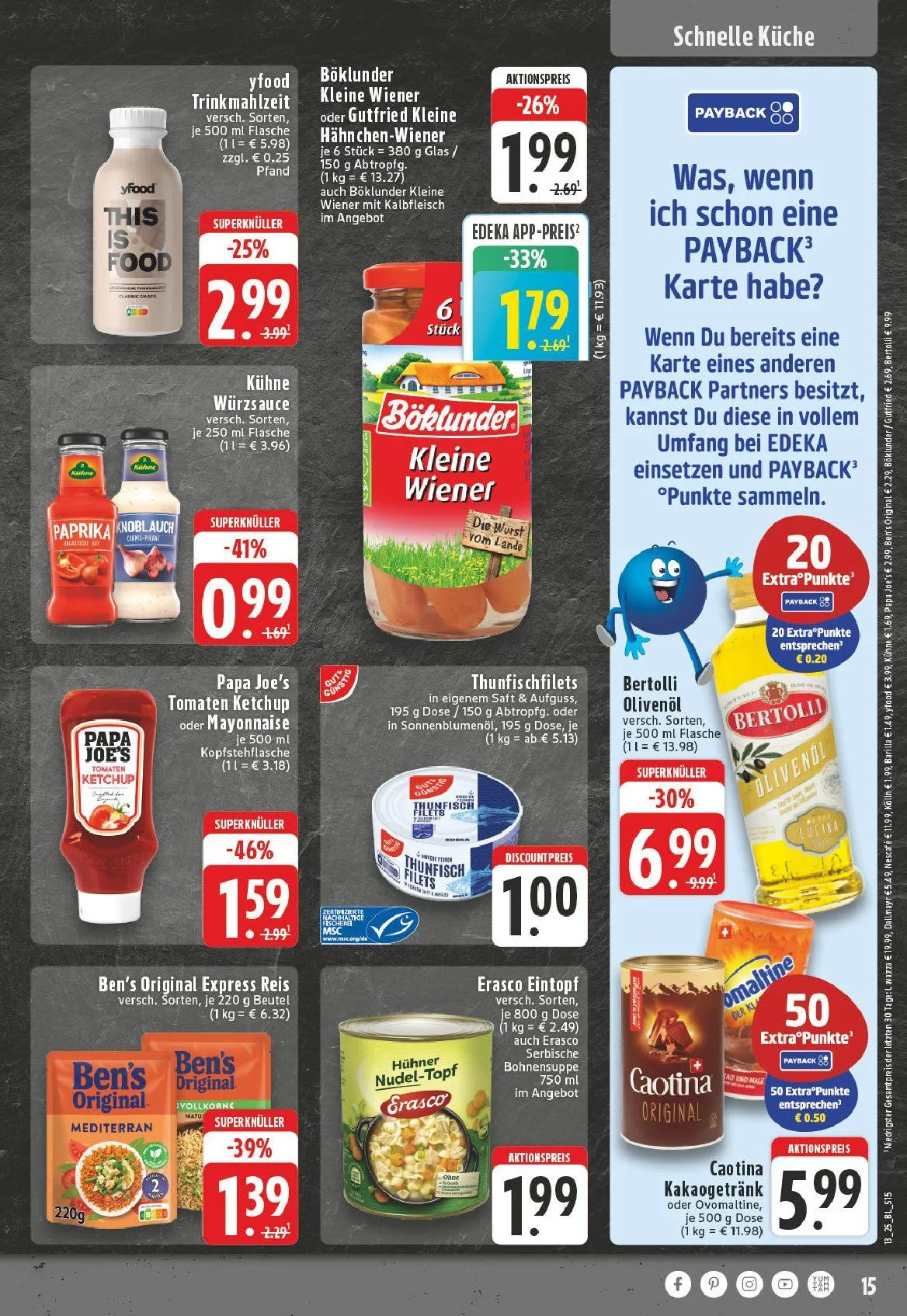 Edeka Prospekt von 25. März bis 29. März 2025 - Prospekt seite 15