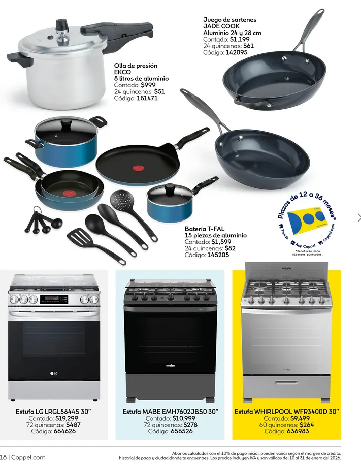 Ofertas de Ofertas Coppel  10 de enero al 31 de enero 2026 - Página 15 del catálogo