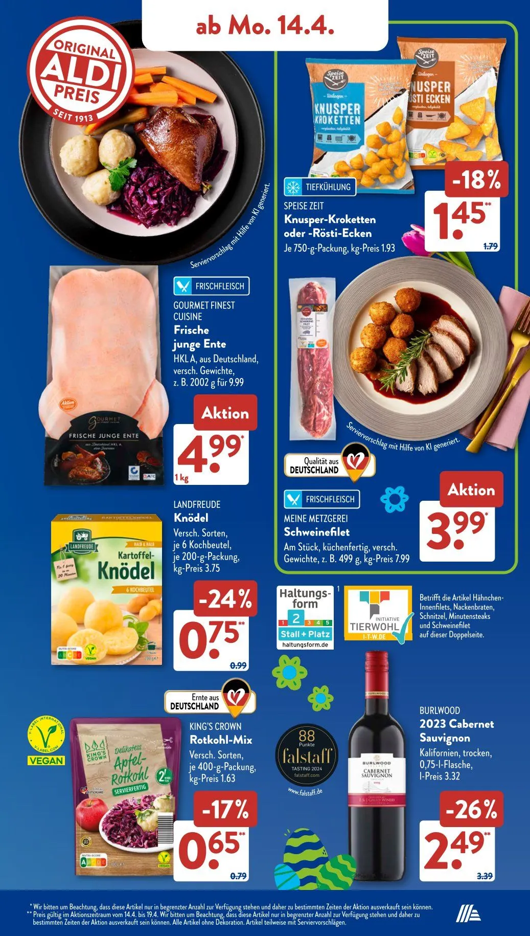 ALDI SÜD Angebote von 14. April bis 19. April 2025 - Prospekt seite 15