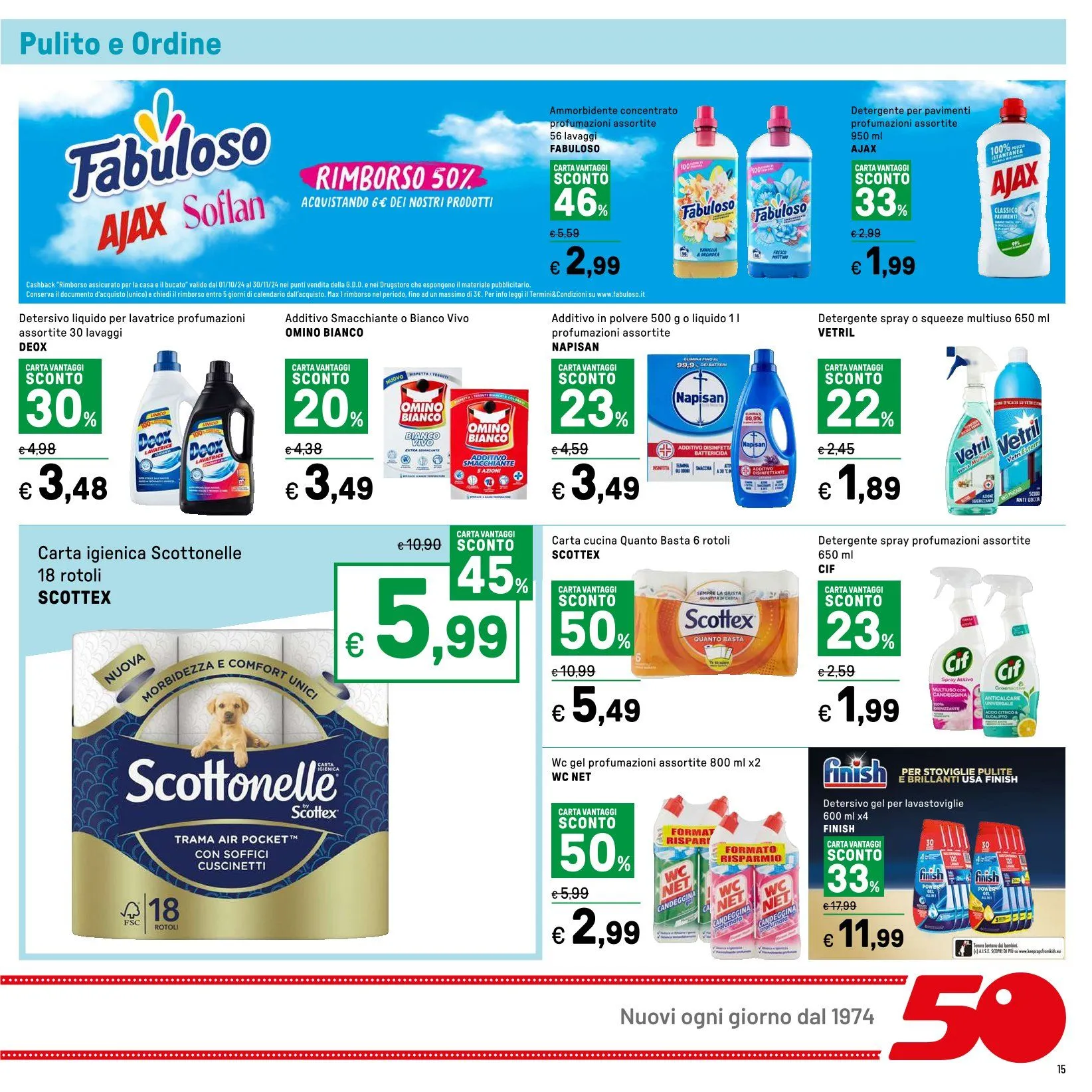 Iper, La grande i Brochure Offerte da 15 novembre a 24 novembre di 2024 - Pagina del volantino 15