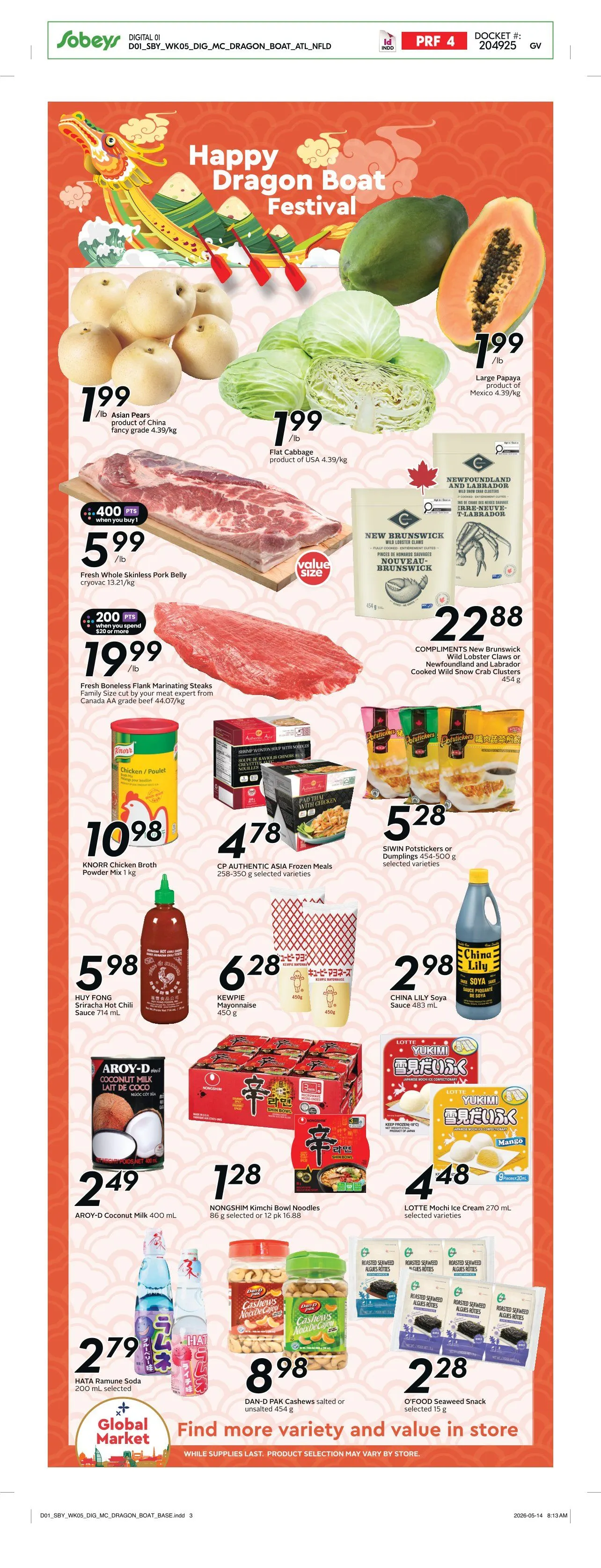 Sobeys Sales from May 28 to June 3 2026 - flyer page 15