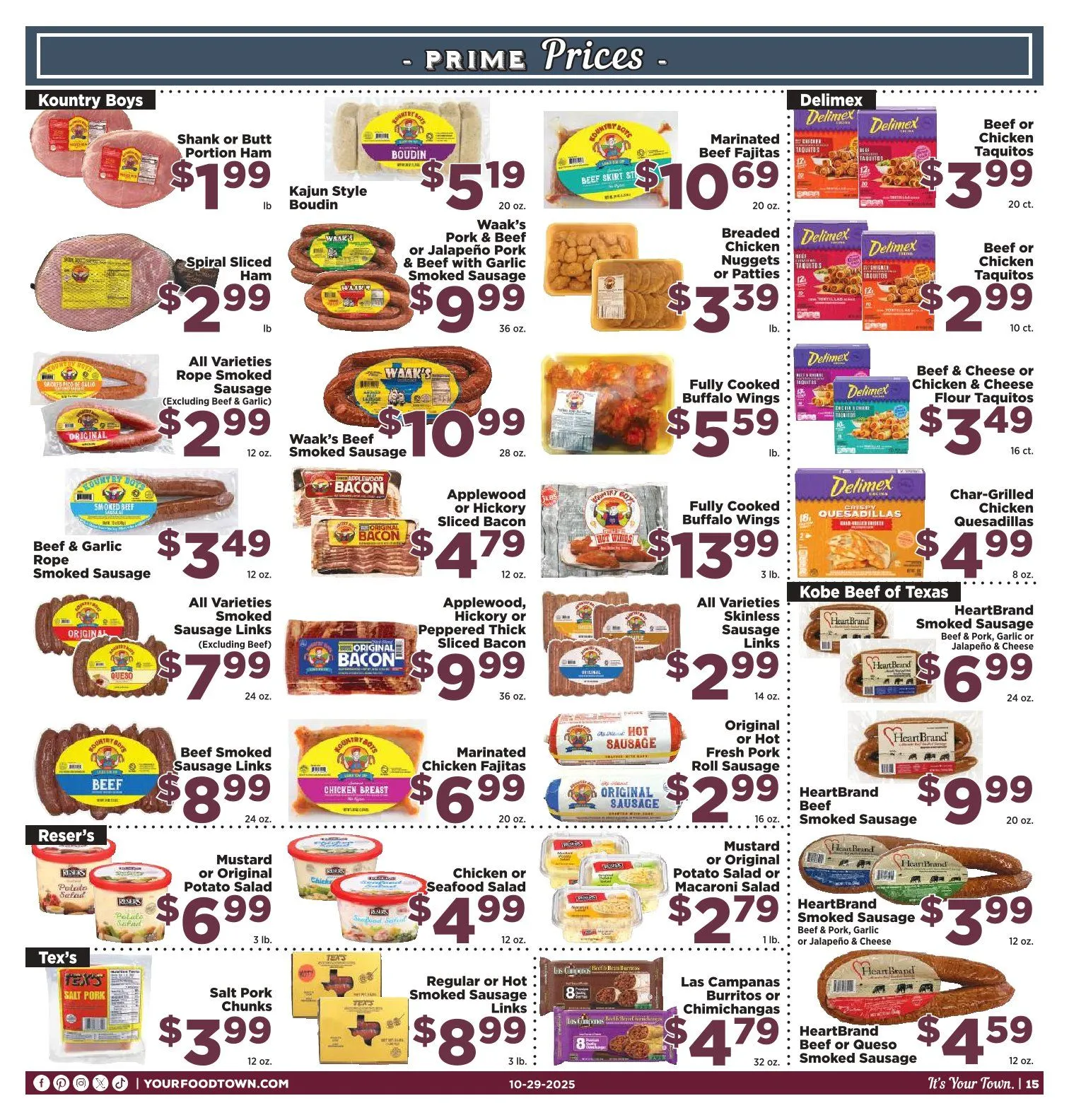 Weekly ad Foodtown weekly ads from October 29 to November 4 2025 - Page 15