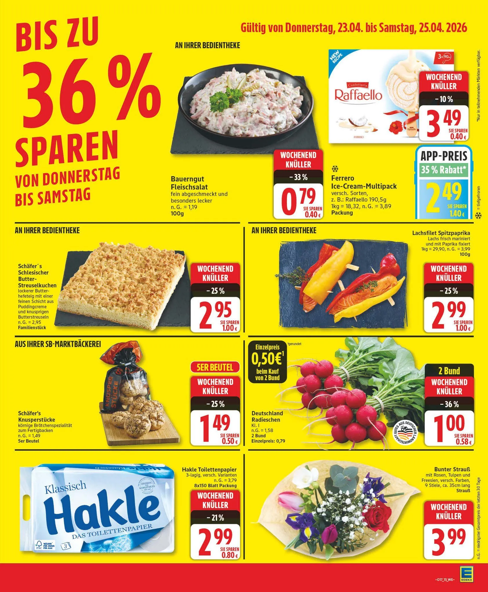 Edeka Prospekte von 22. April bis 28. April 2026 - Prospekt seite 15