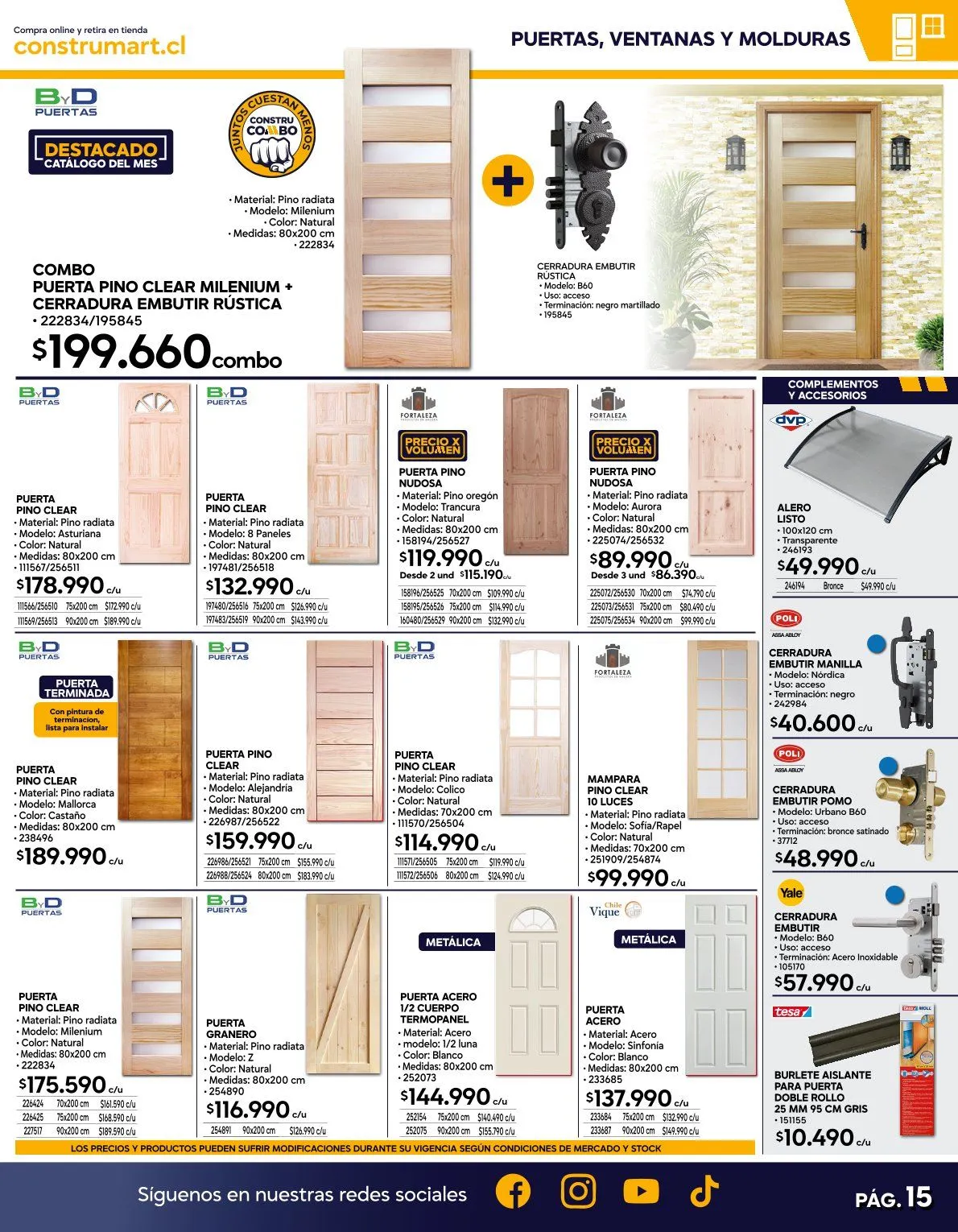 Catálogo de Construmart Ofertas 1 de junio al 30 de junio 2026 - Página 15