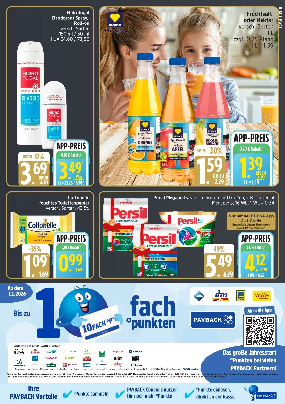 Edeka Angebote von 29. Dezember bis 3. Januar 2026 - Prospekt seite 15