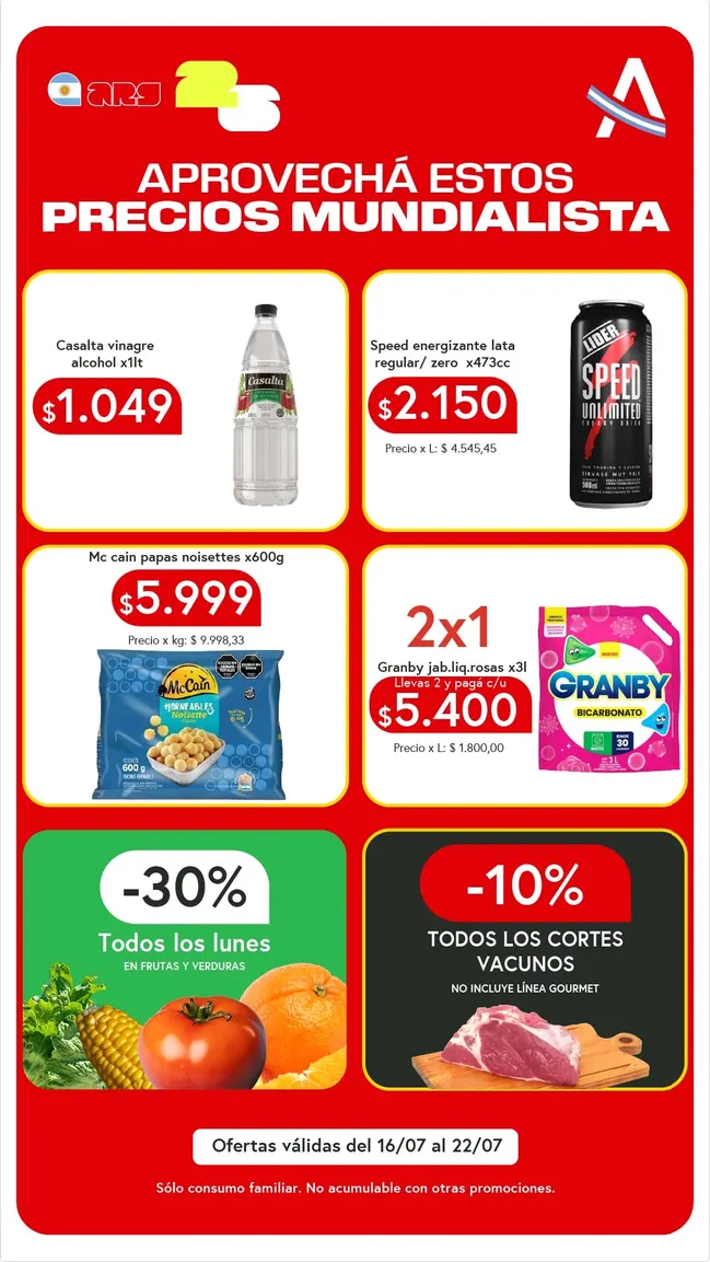 Ofertas de  Ofertas El Abastecedor  16 de julio al 22 de julio 2026 - Página 15 del catálogo
