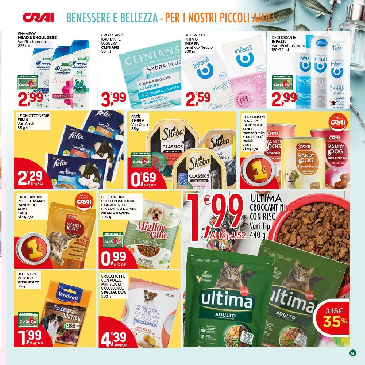  Volantini Crai da 19 febbraio a 1 marzo di 2026 - Pagina del volantino 15