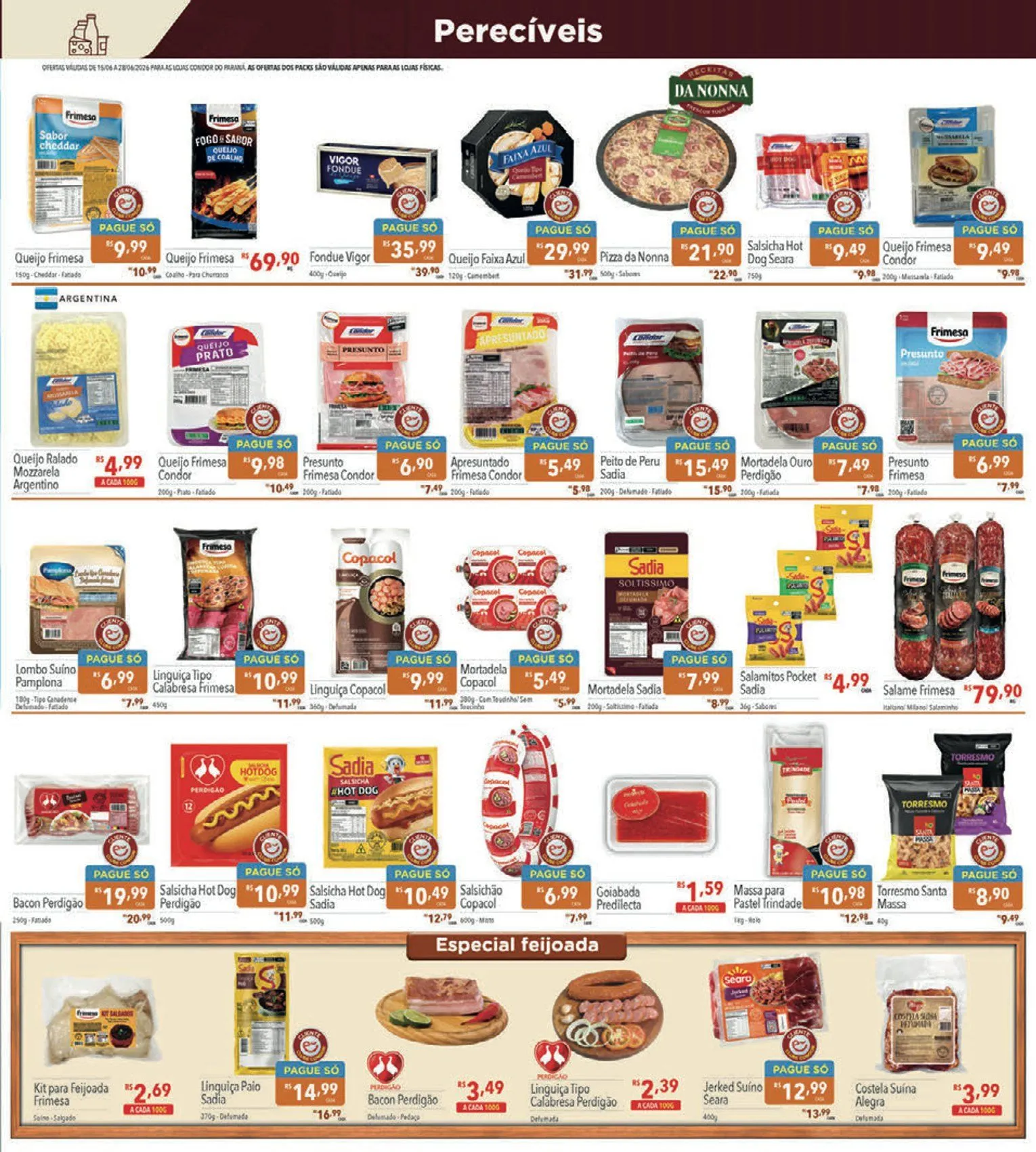 Encarte de Folhetos Supermercados Condor 15 de junho até 28 de junho 2026 - Pagina 15