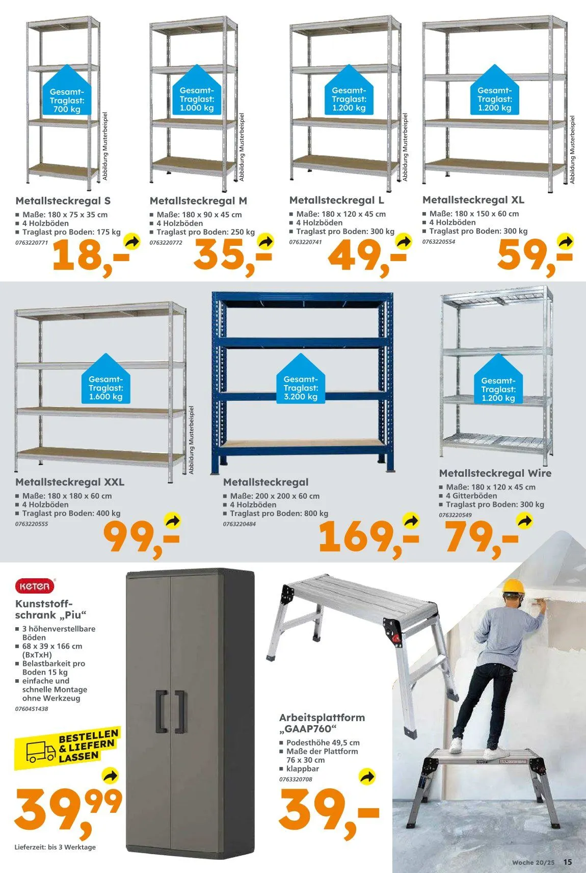 Globus Baumarkt Prospekt von 11. Mai bis 17. Mai 2025 - Prospekt seite 15
