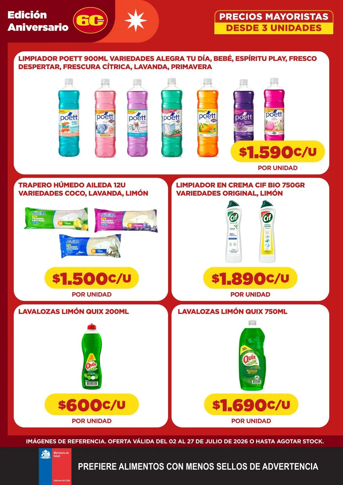 Catálogo de  Comercial Castro Ofertas 2 de julio al 27 de julio 2026 - Página 15