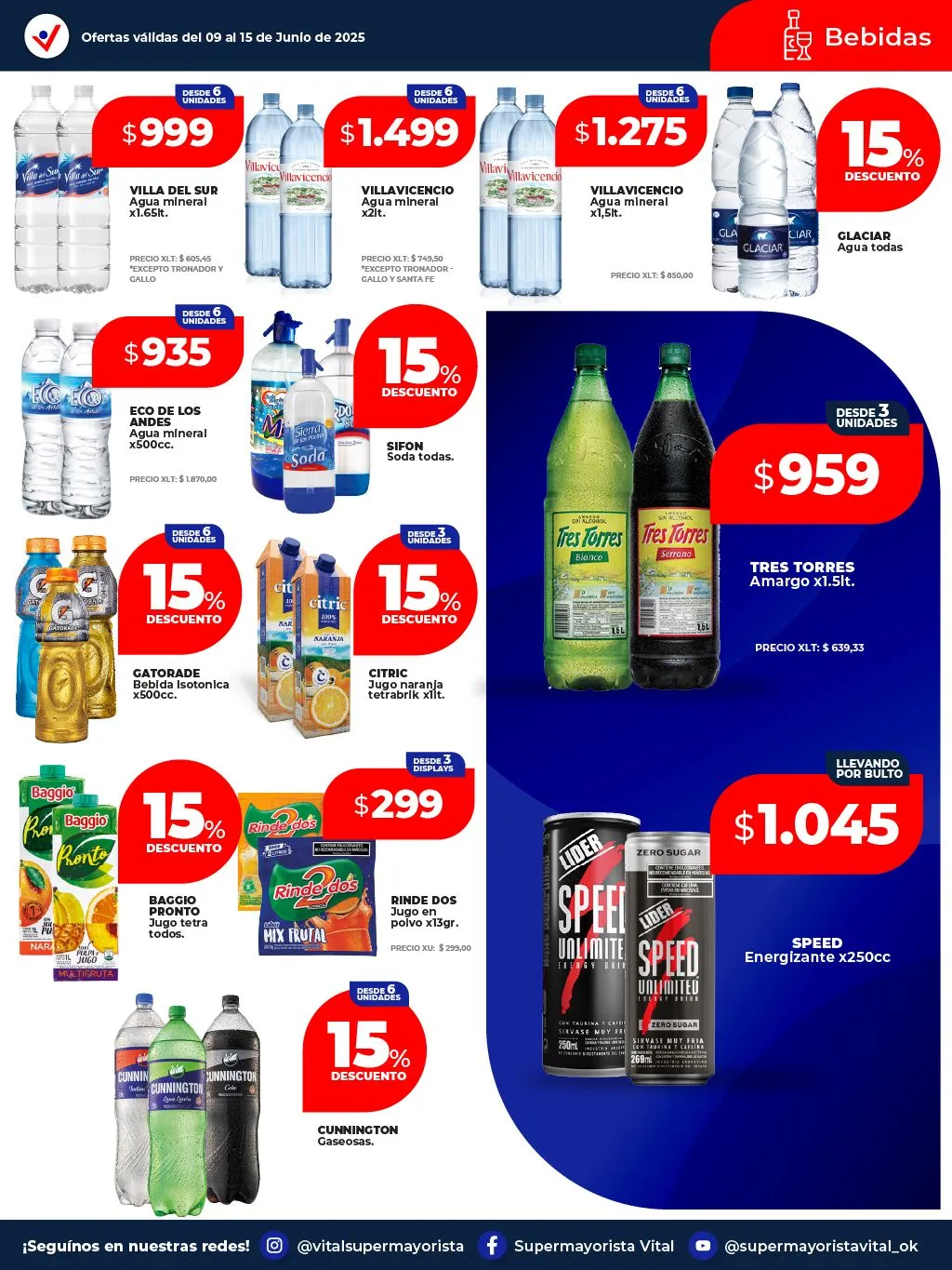 Ofertas de Vital Ofertas 9 de junio al 16 de junio 2025 - Página 15 del catálogo