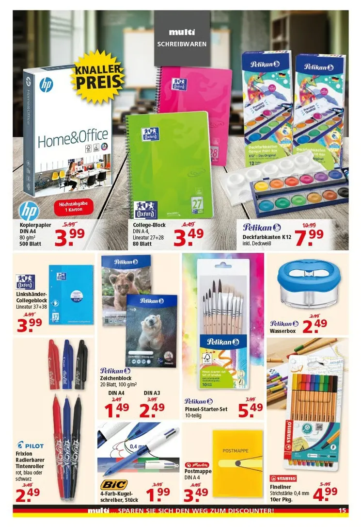 Multi Markt Angebote von 6. Juli bis 11. Juli 2026 - Prospekt seite 15