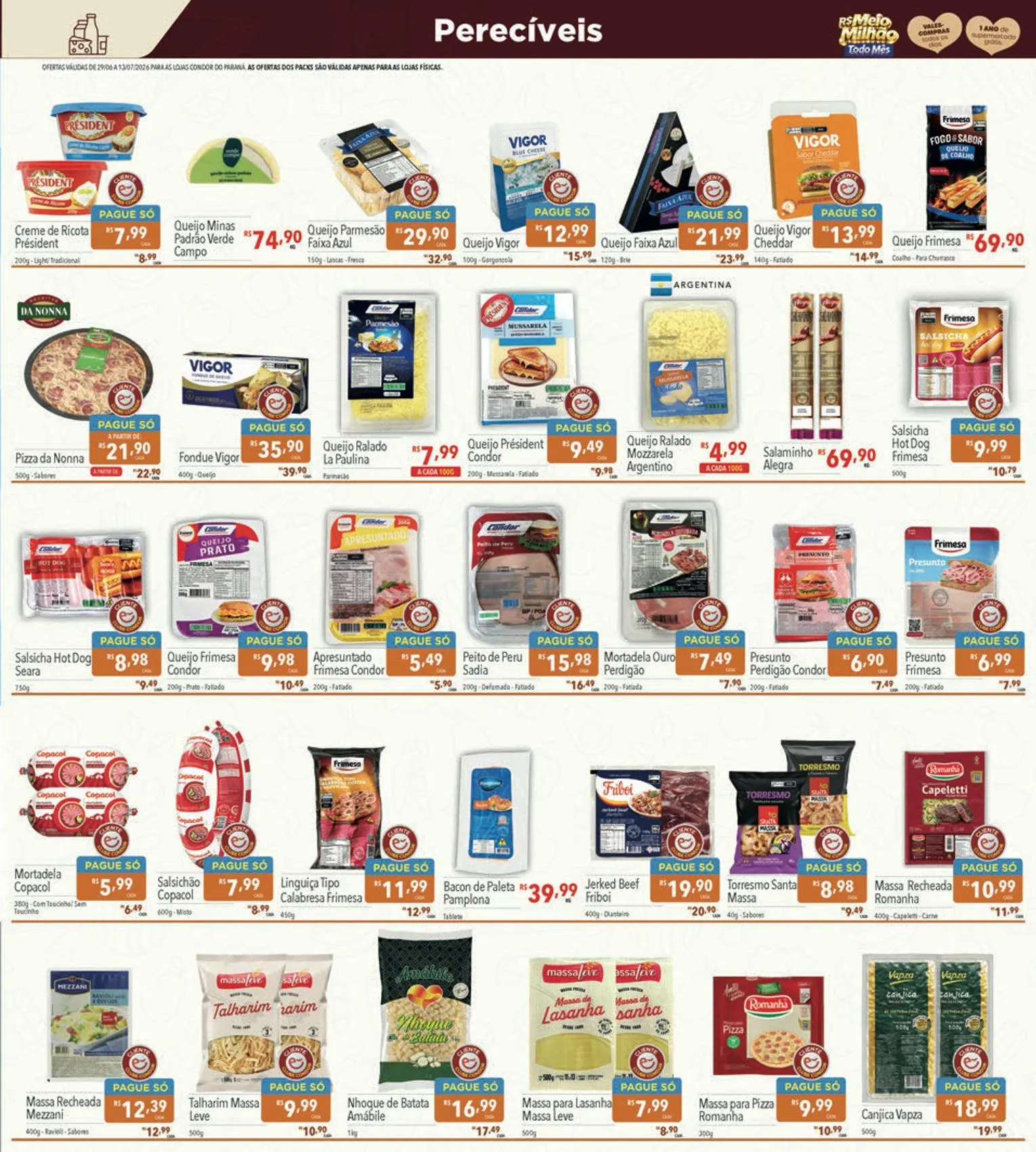 Encarte de  Folhetos Supermercados Condor 29 de junho até 13 de julho 2026 - Pagina 15