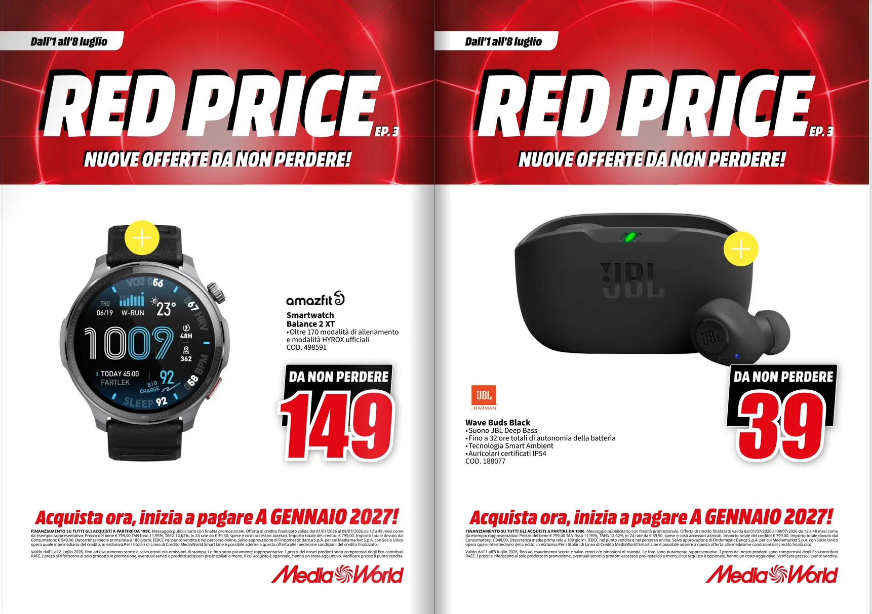 Volantini MEDIAWORLD da 1 luglio a 8 luglio di 2026 - Pagina del volantino 15