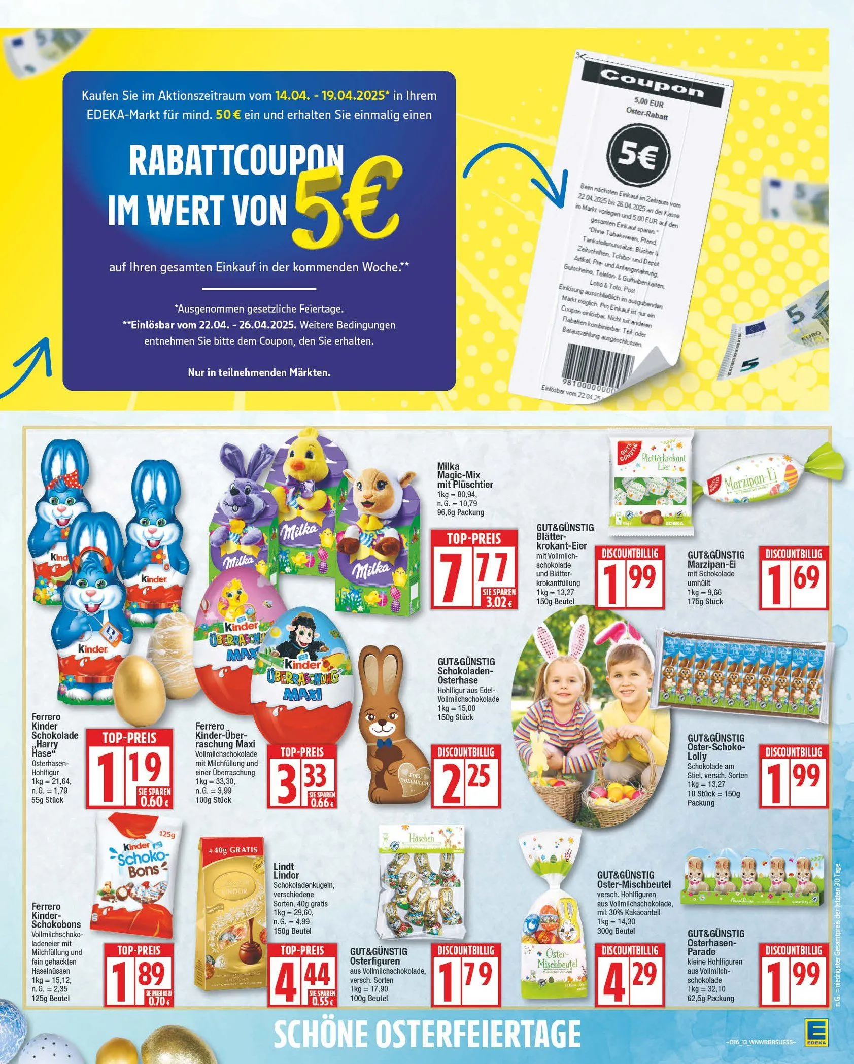 Edeka Prospekte von 13. April bis 19. April 2025 - Prospekt seite 15