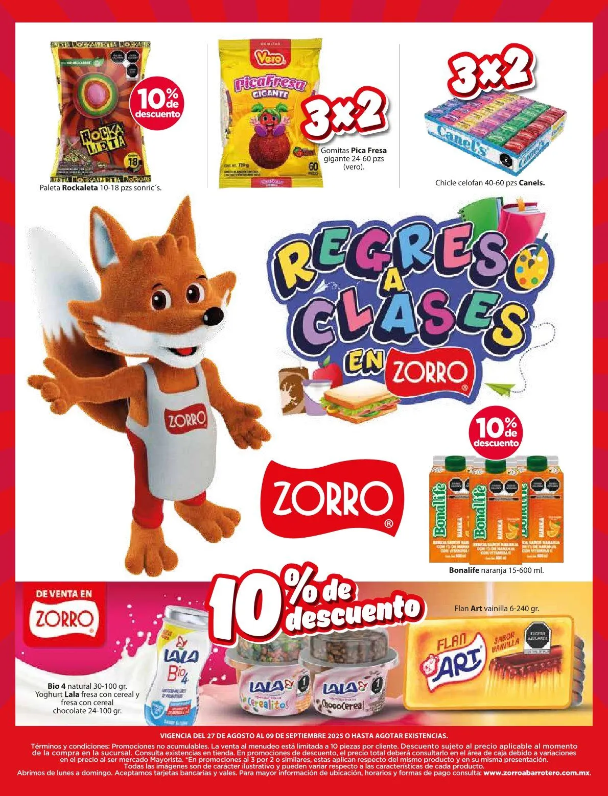 Catálogo de Zorro Ofertas 27 de agosto al 9 de septiembre 2025 - Pagina 15