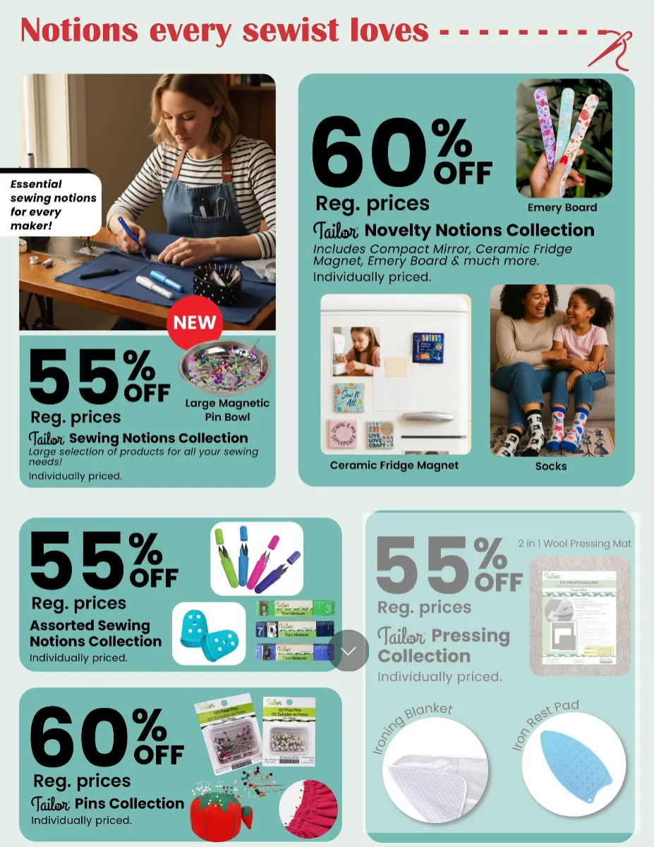 Fabricland Sales from April 1 to April 30 2026 - flyer page 15