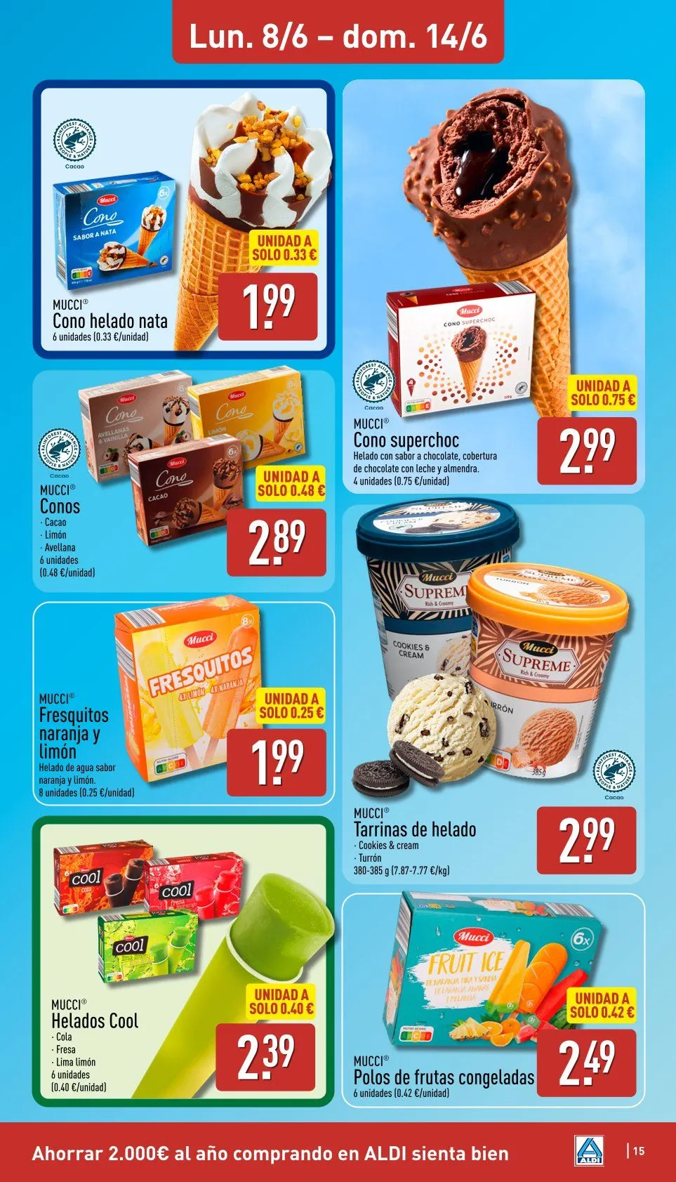 Catálogo de ofertas de Aldi 8 de junio al 14 de junio 2026 - Página 15