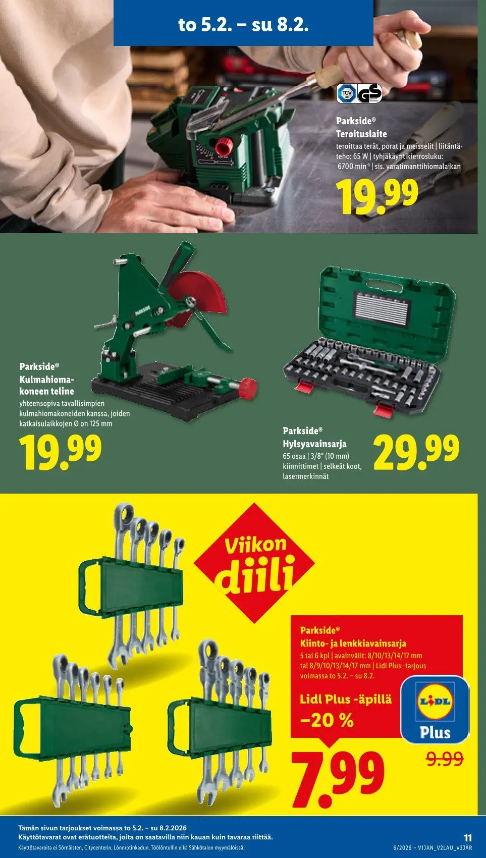 Kaupan Lidl uusimmat tarjoukset voimassa alkaen 5. helmikuuta - 8. helmikuuta 2026 - Tarjouslehti sivu 15