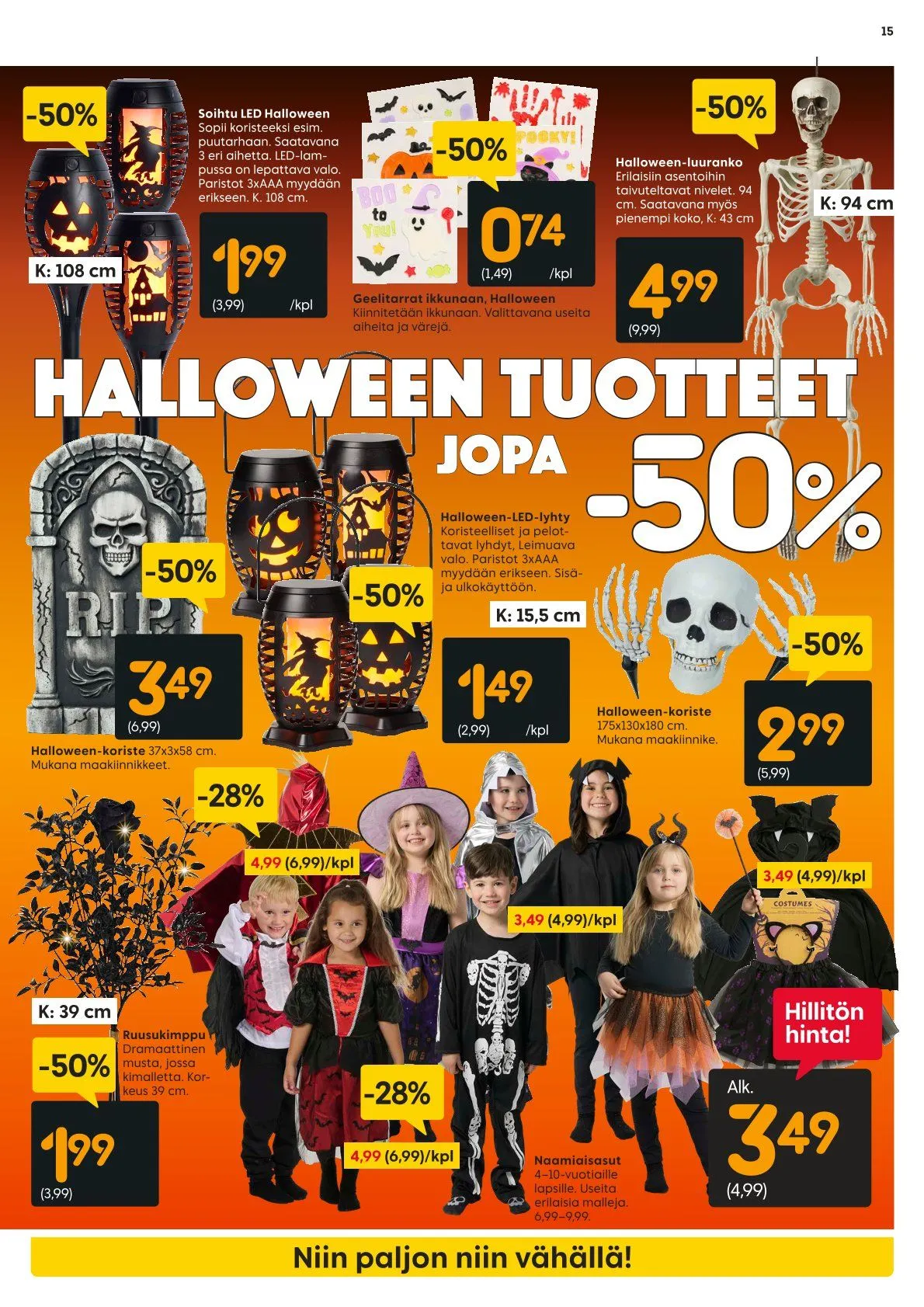 Kaupan Rusta uusimmat tarjoukset voimassa alkaen 27. lokakuuta - 2. marraskuuta 2025 - Tarjouslehti sivu 15