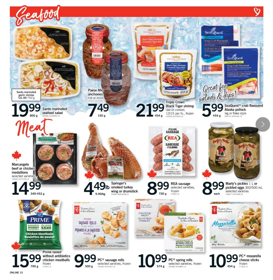 Fortinos Sales from April 16 to April 22 2026 - flyer page 15