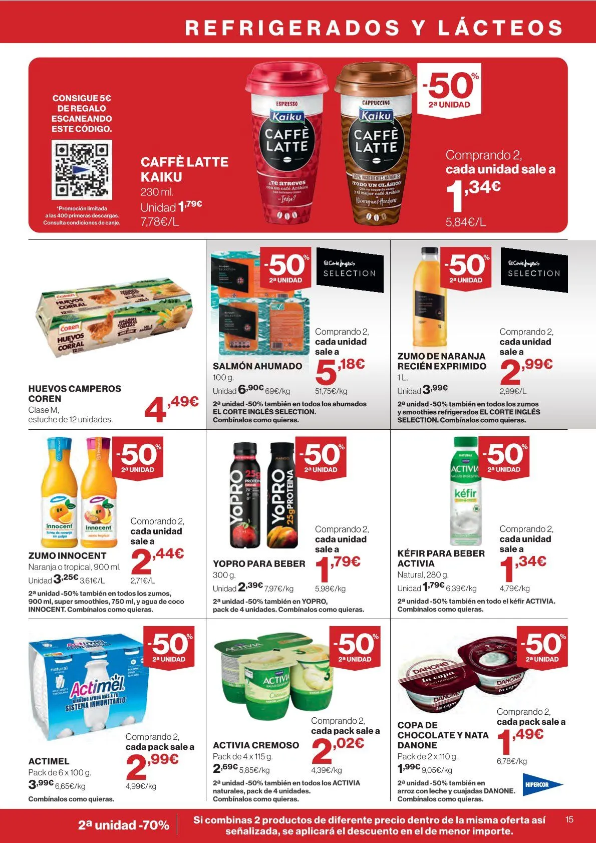 Catálogo de Hipercor Ofertas 18 de junio al 30 de junio 2026 - Página 15
