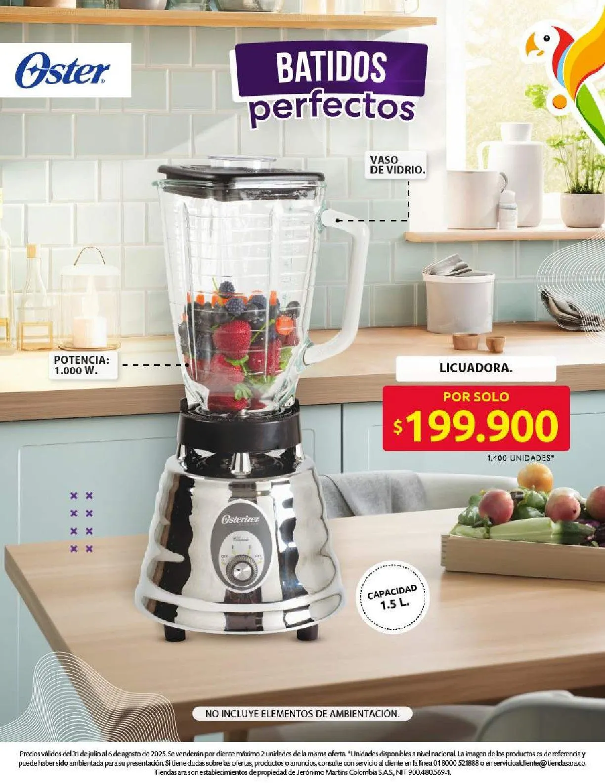 Catalogo de Ara Ofertas Imperdibles 31 de julio al 6 de agosto 2025 - Pag 15