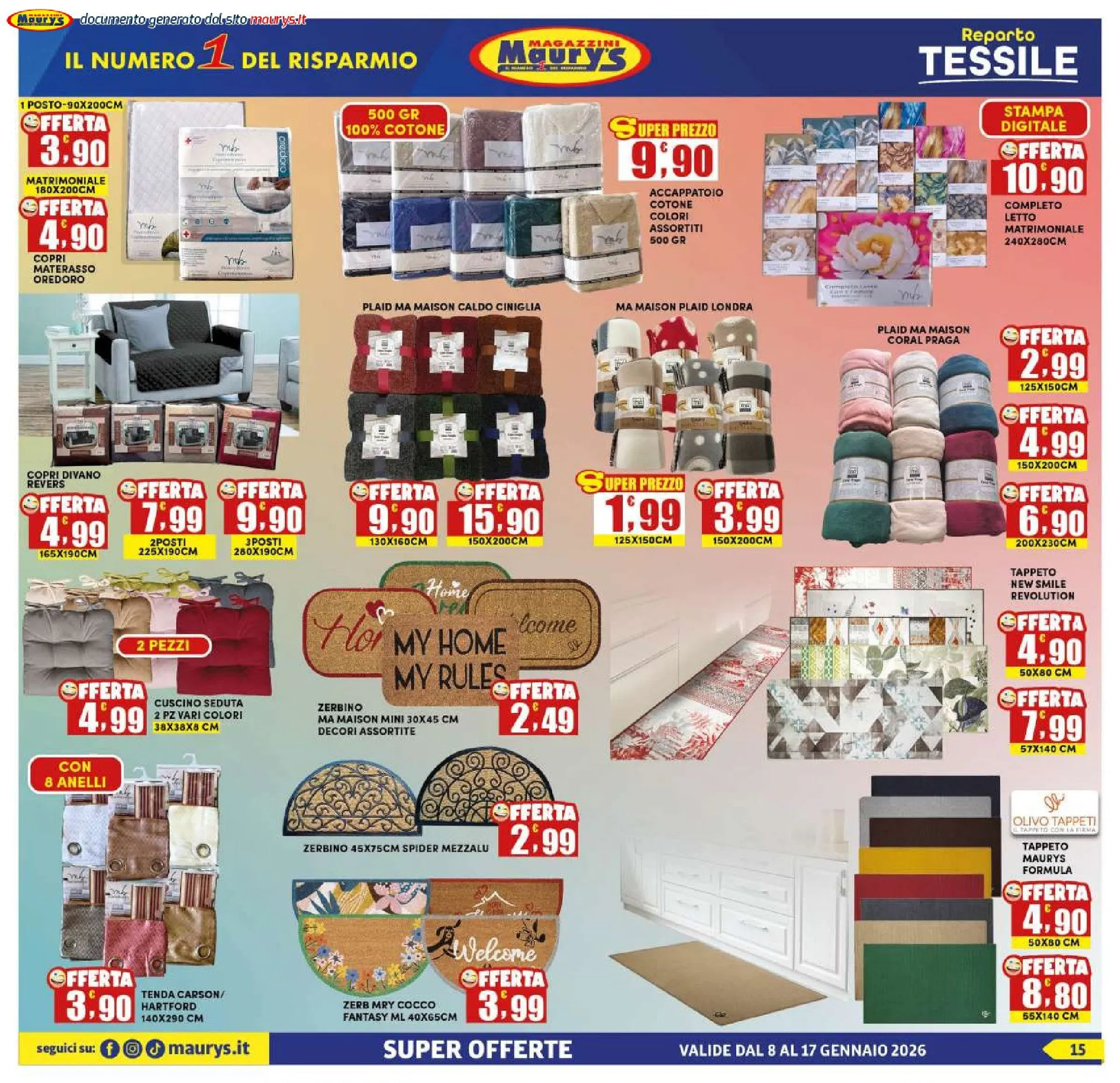 Maury s Volantino da 8 gennaio a 17 gennaio di 2026 - Pagina del volantino 15