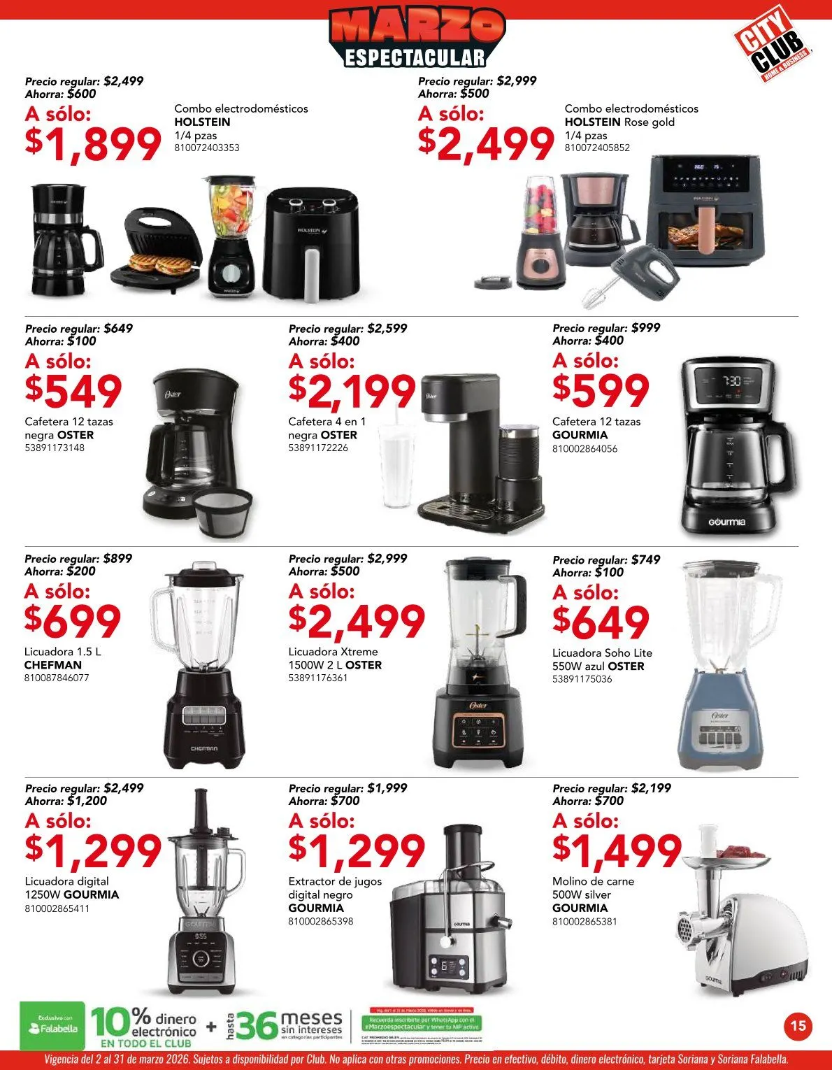 Catálogo de Ofertas City Club 2 de marzo al 31 de marzo 2026 - Pagina 15