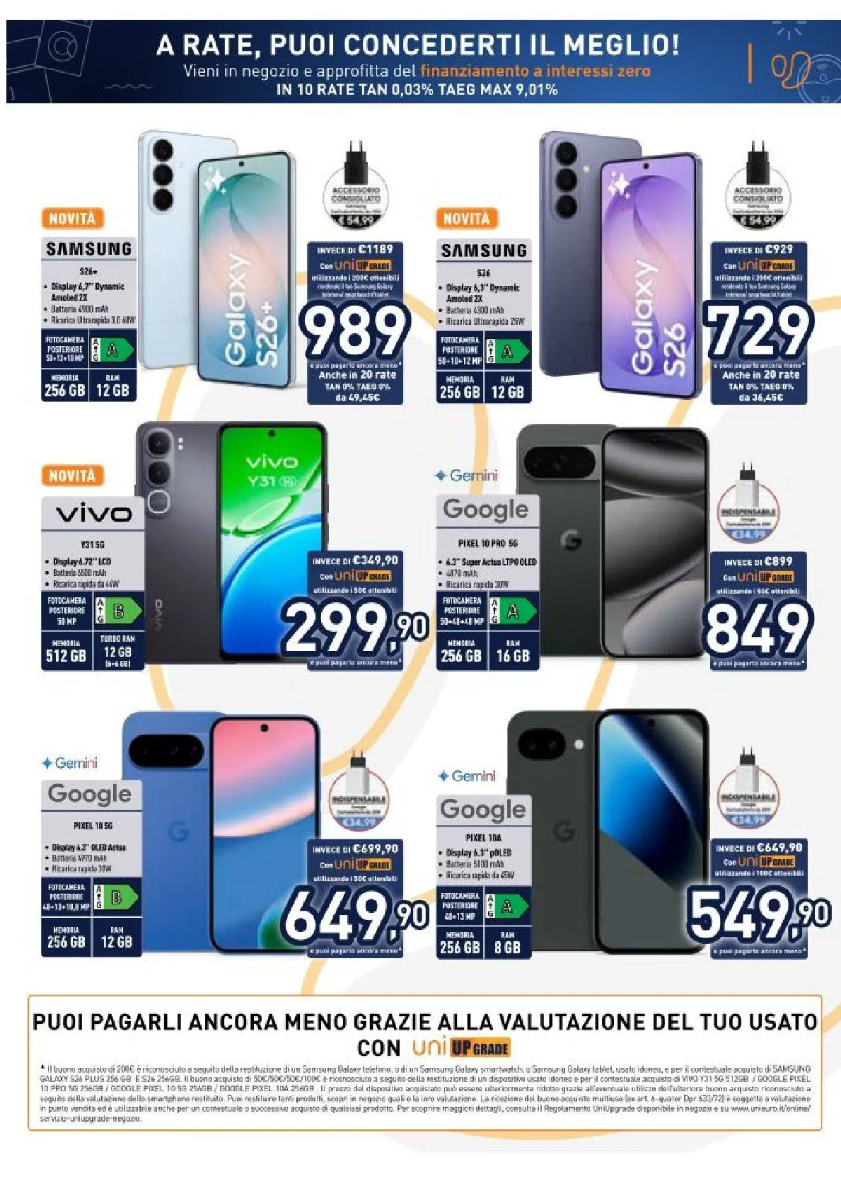 Volantini Unieuro da 20 marzo a 2 aprile di 2026 - Pagina del volantino 14