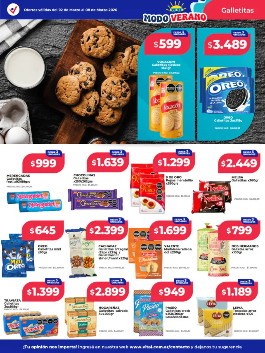 Ofertas de Ofertas Vital 2 de marzo al 8 de marzo 2026 - Página 15 del catálogo