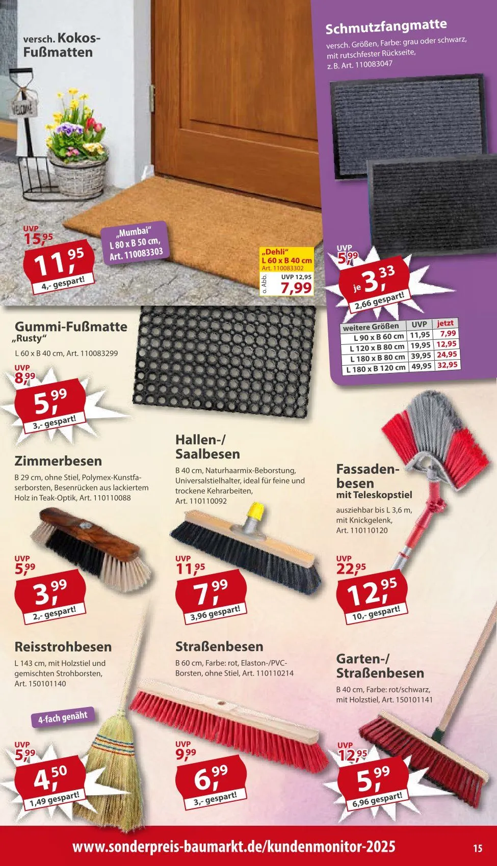  Sonderpreis-Baumarkt Angebote von 4. März bis 10. April 2026 - Prospekt seite 15