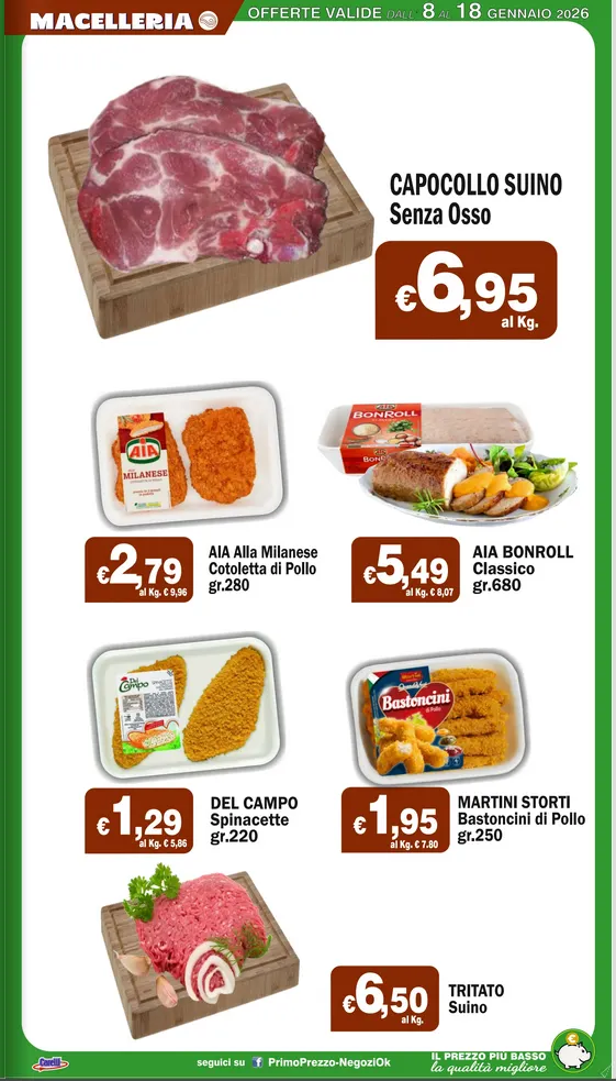 Volantini Primo Prezzo da 8 gennaio a 18 gennaio di 2026 - Pagina del volantino 15